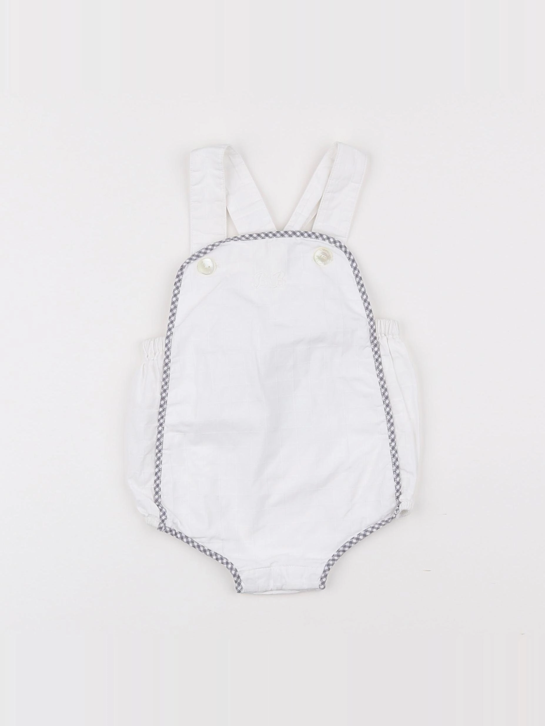 Jacadi - combinaison blanc - 6 mois