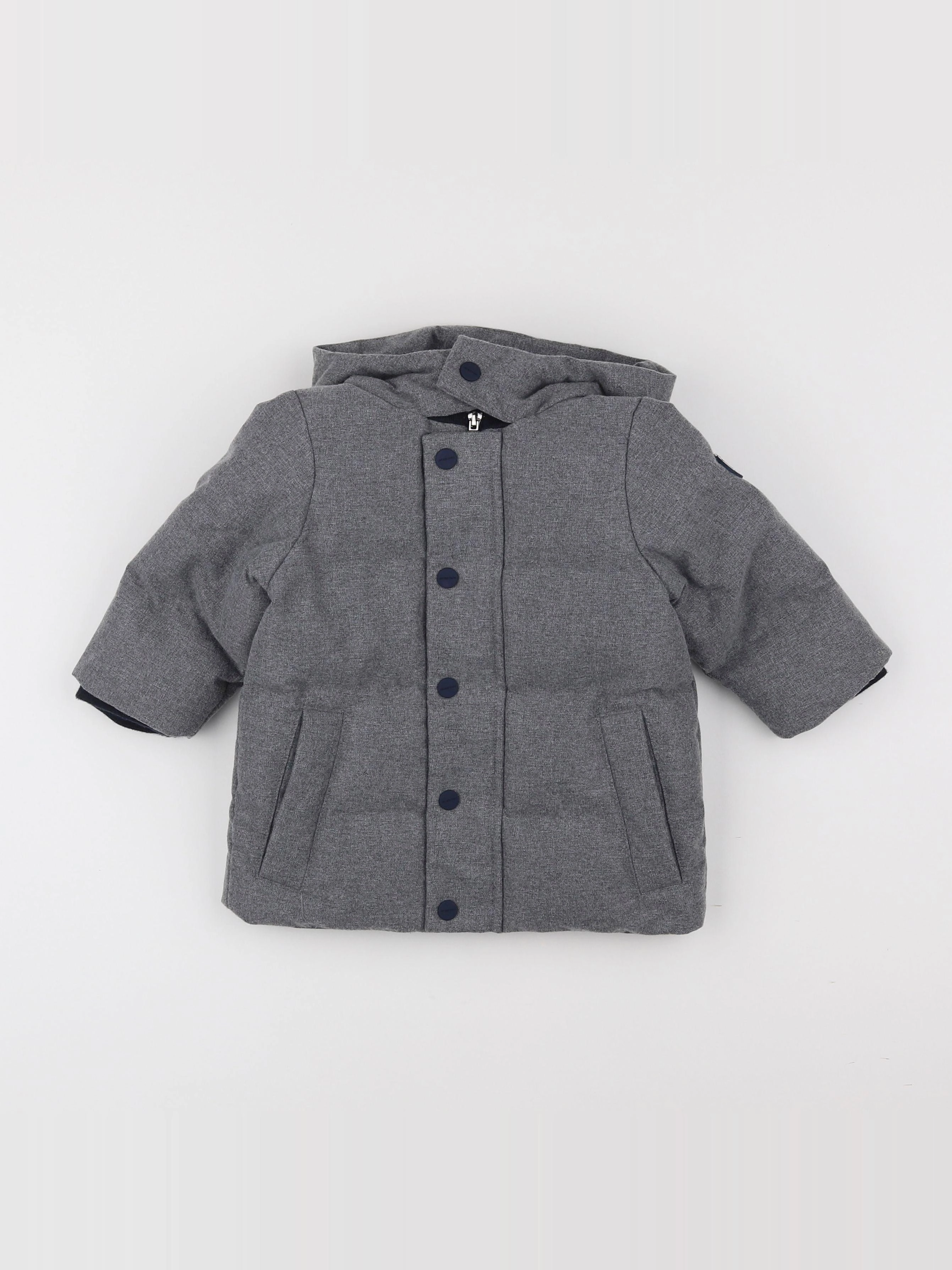 Jacadi - doudoune gris - 18 mois