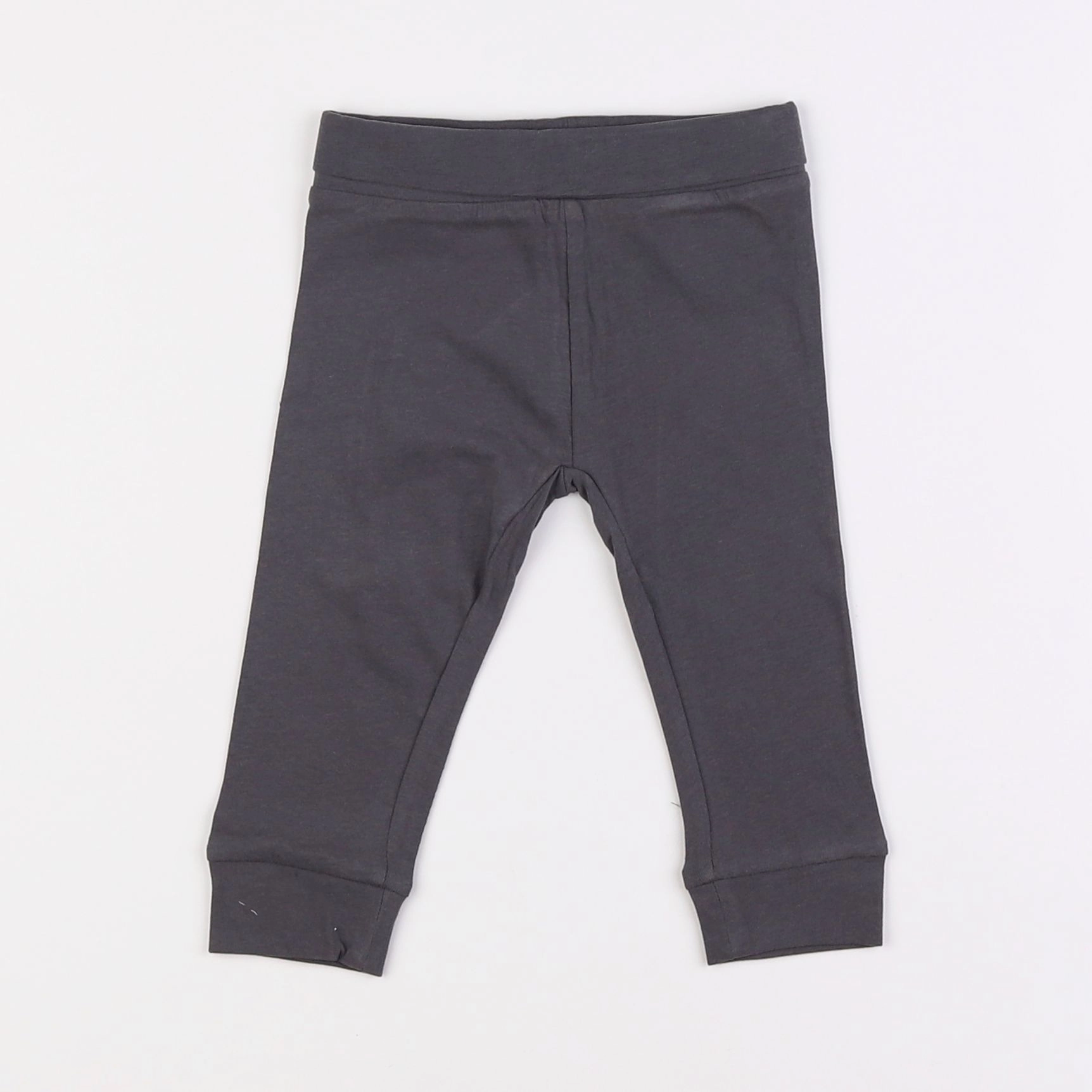 Vertbaudet - legging gris - 9 mois