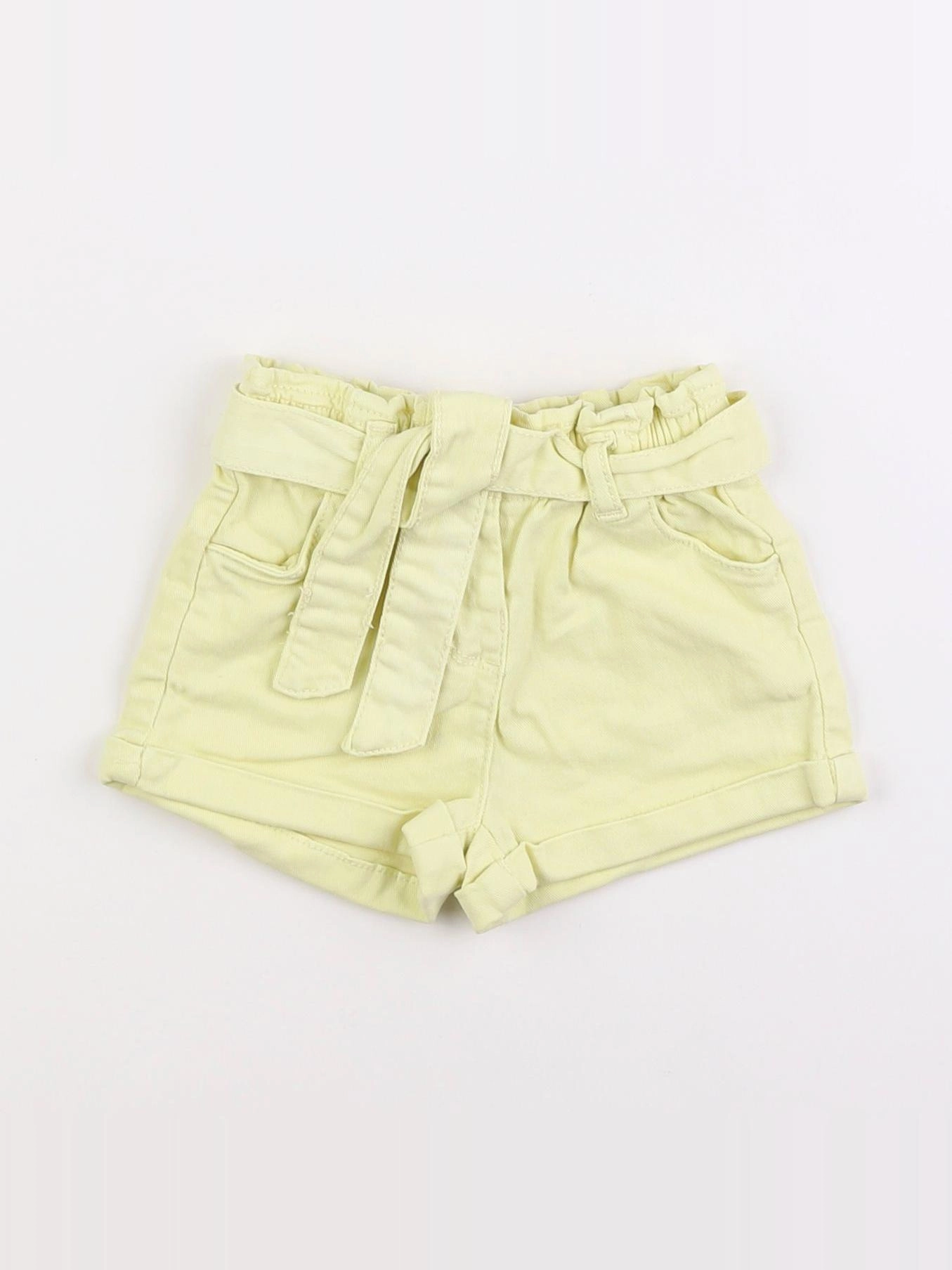 Tape à l'oeil - short jaune - 6 mois
