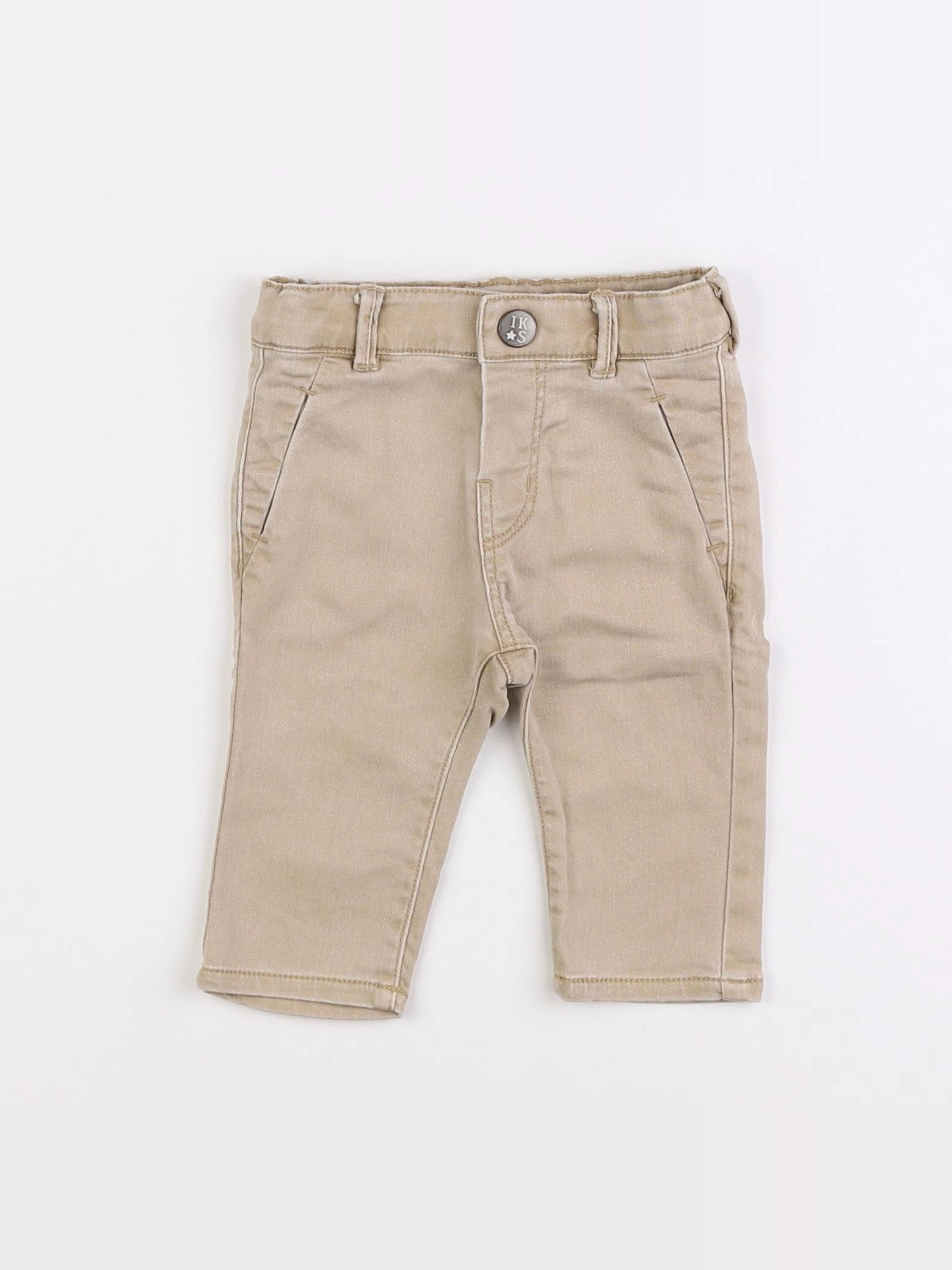 IKKS - pantalon beige - 3 mois