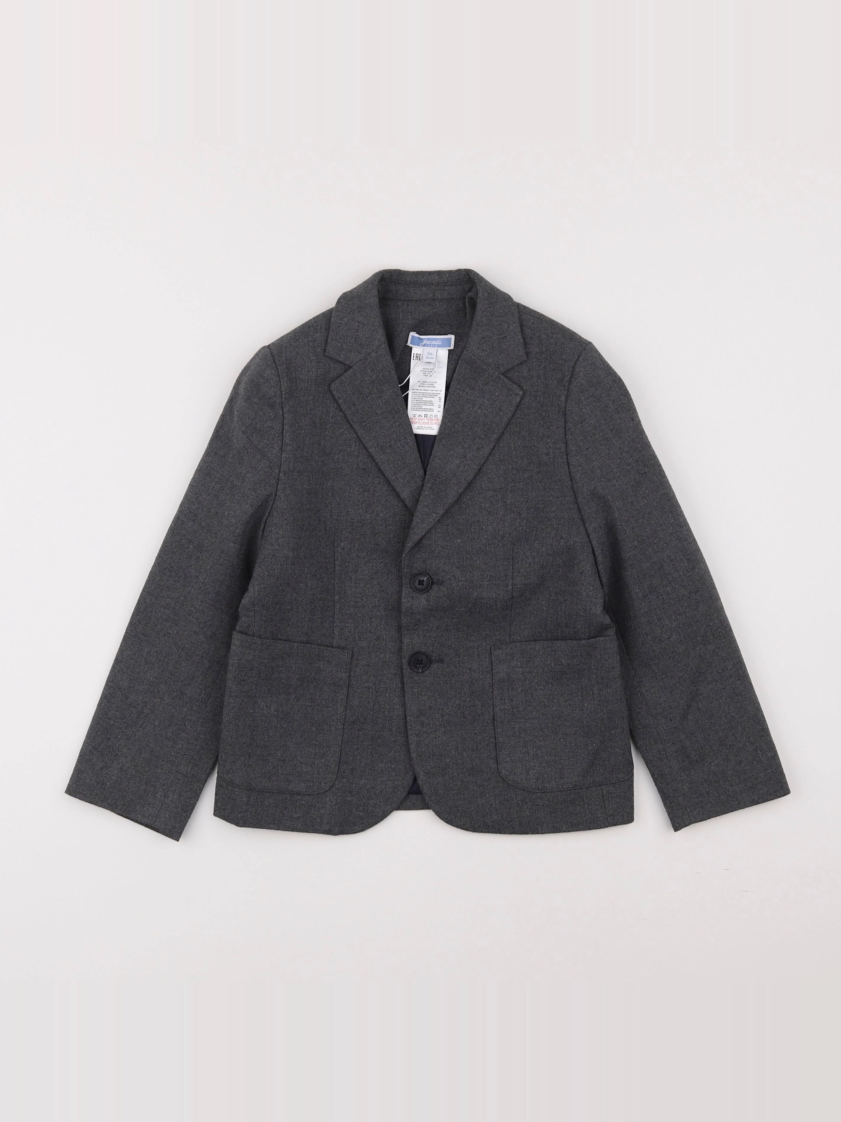 Jacadi - veste gris - 6 ans