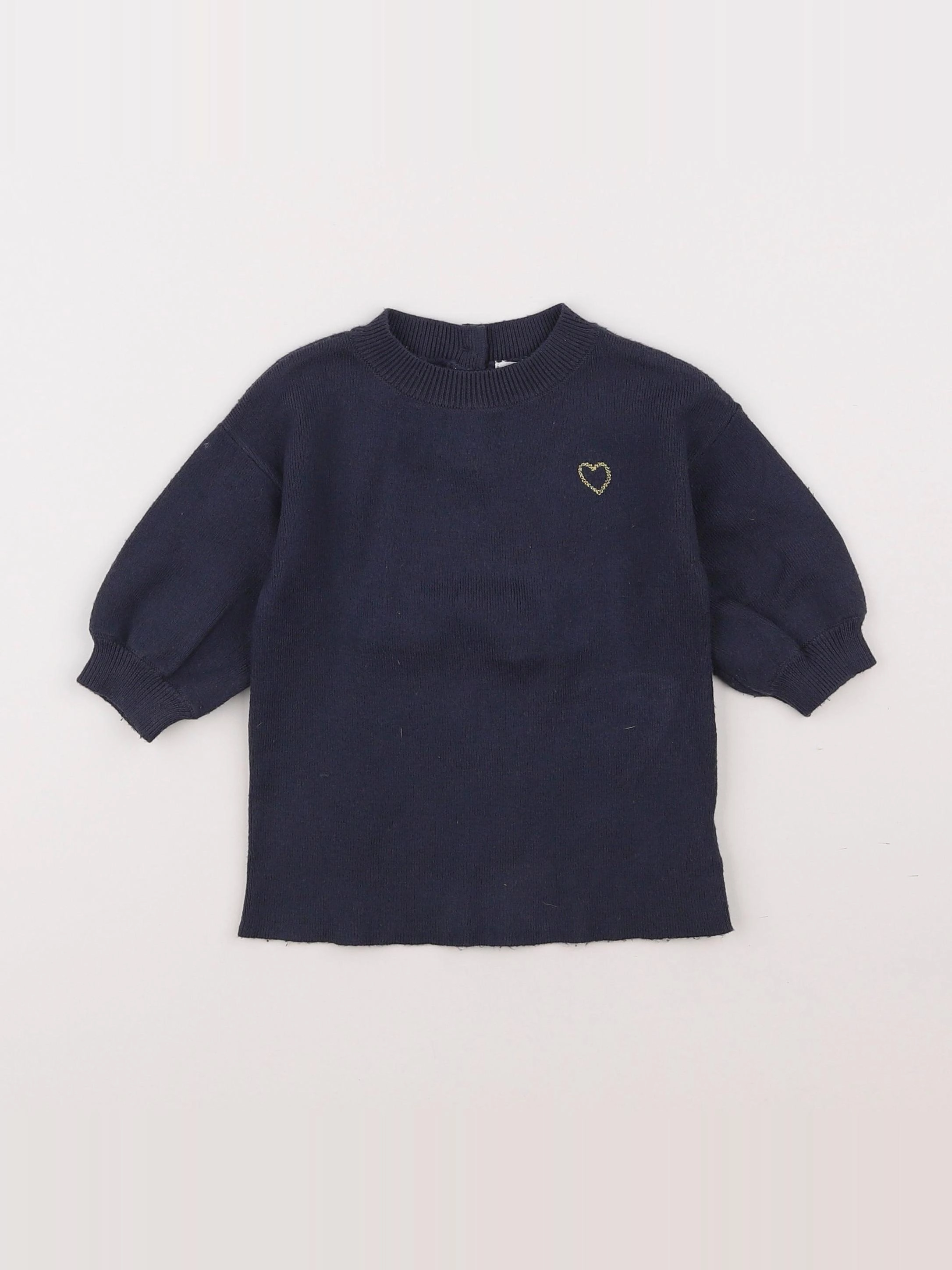 Vertbaudet - robe bleu - 6 mois