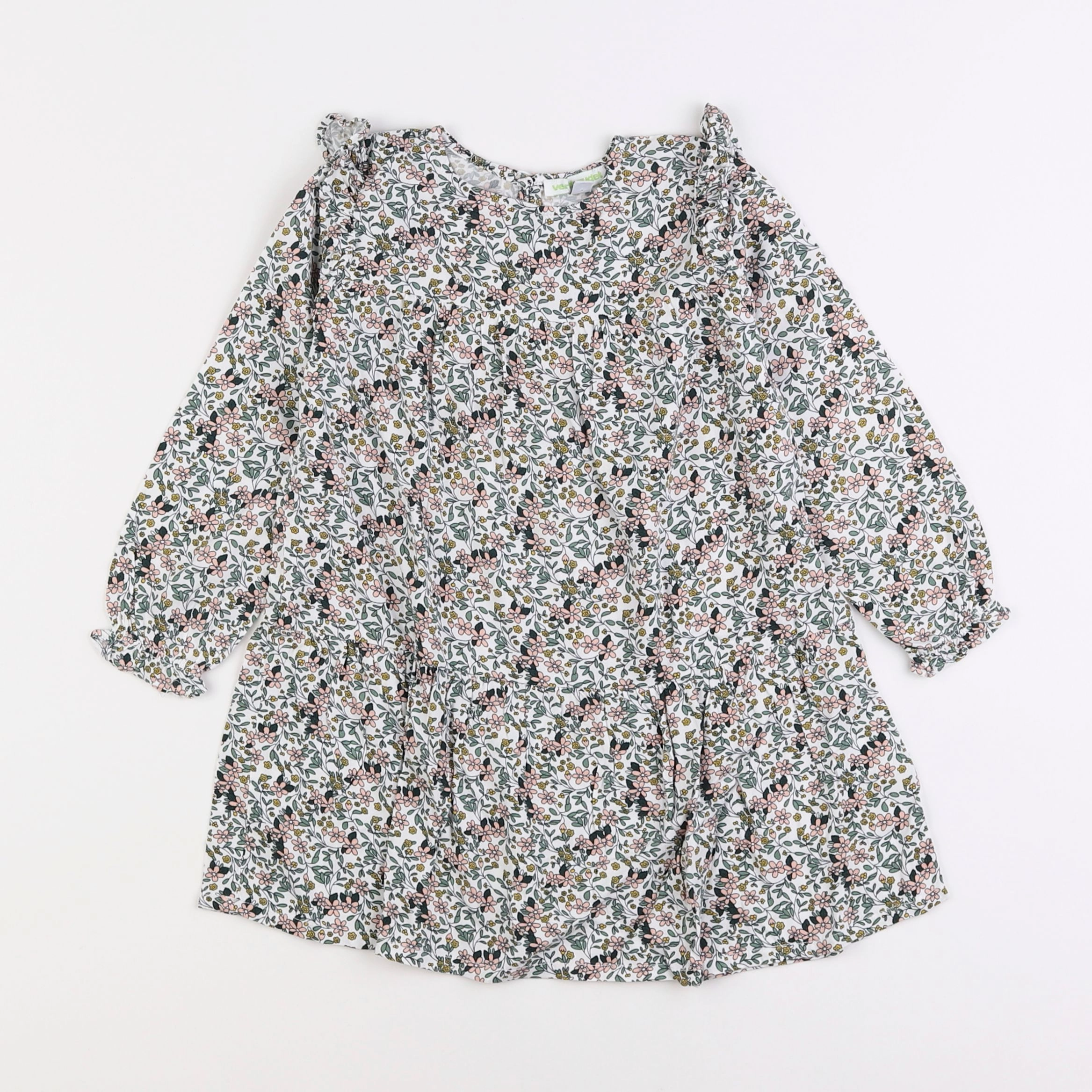 Vertbaudet - robe multicolore - 3 ans
