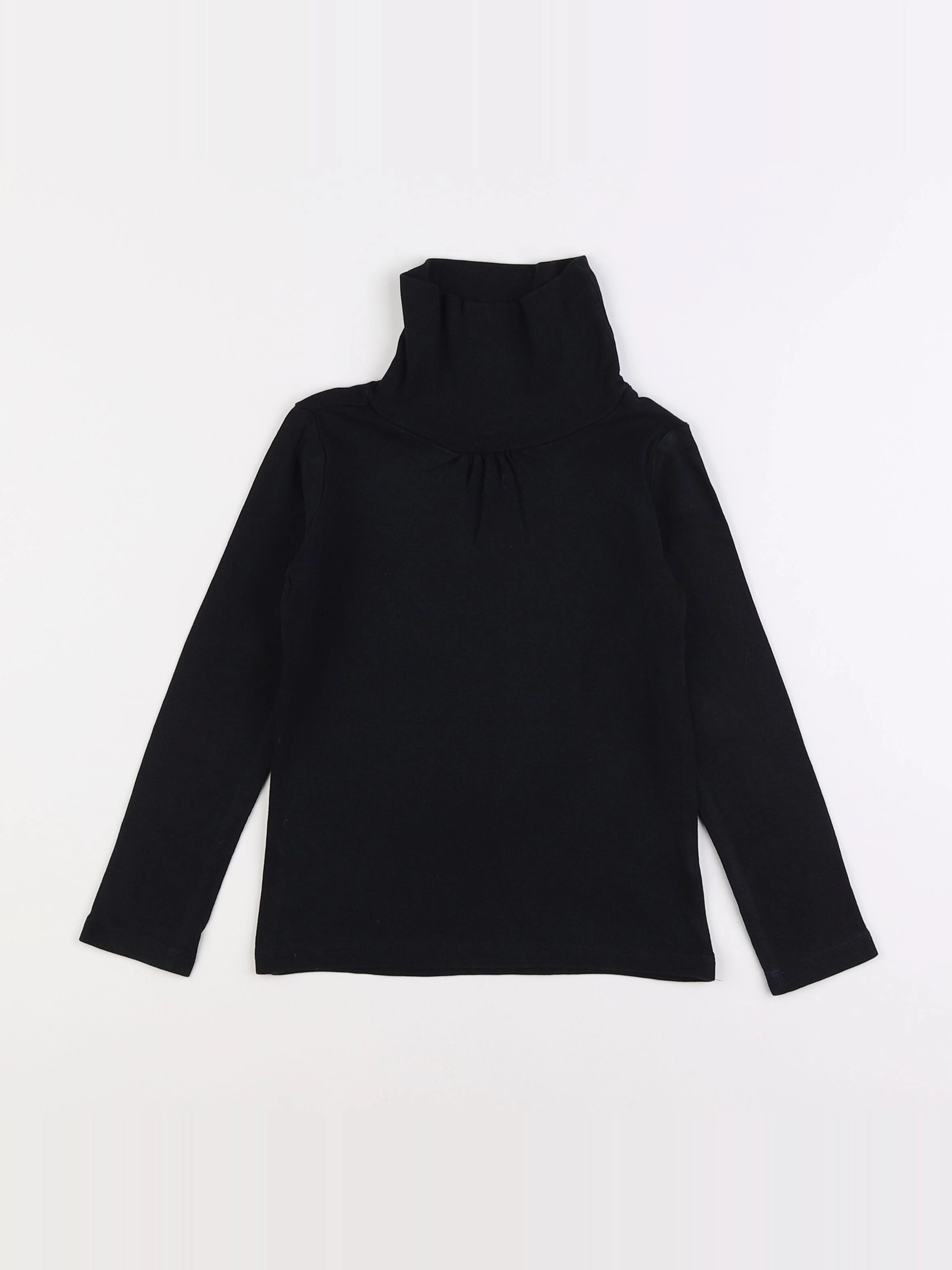 Vertbaudet - sous-pull noir - 6 ans