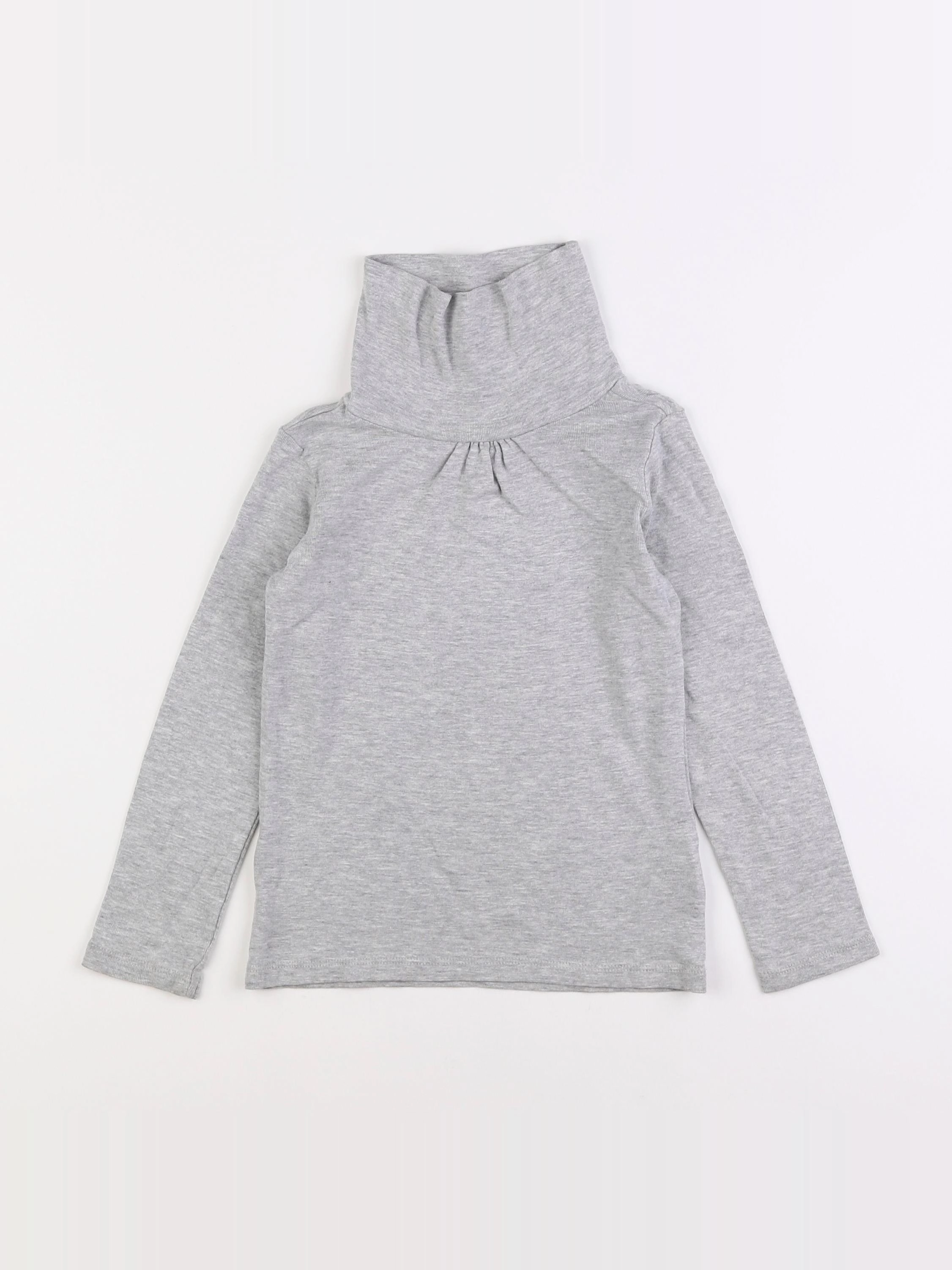 Vertbaudet - sous-pull gris - 6 ans
