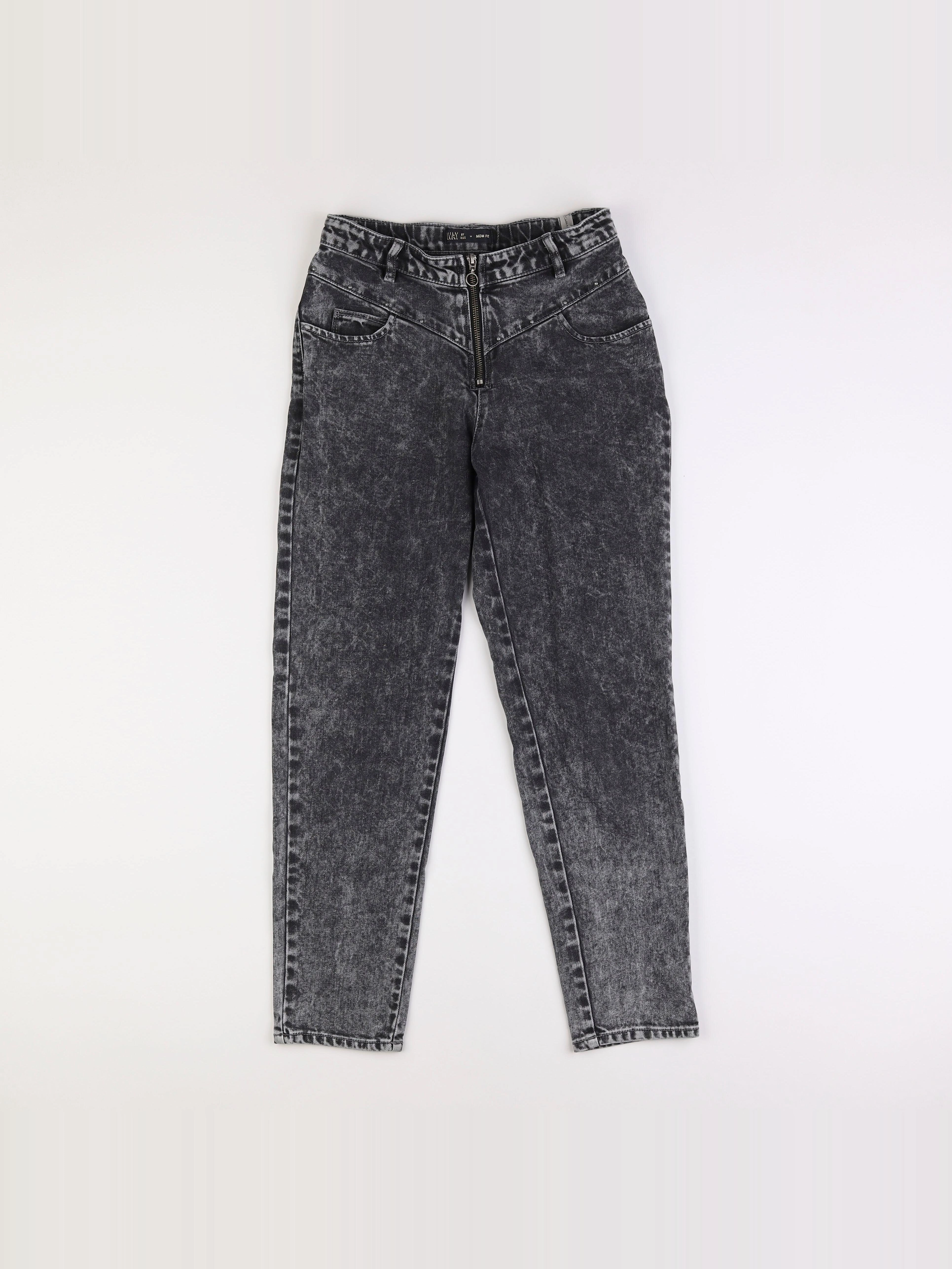 IKKS - jean gris - 14 ans