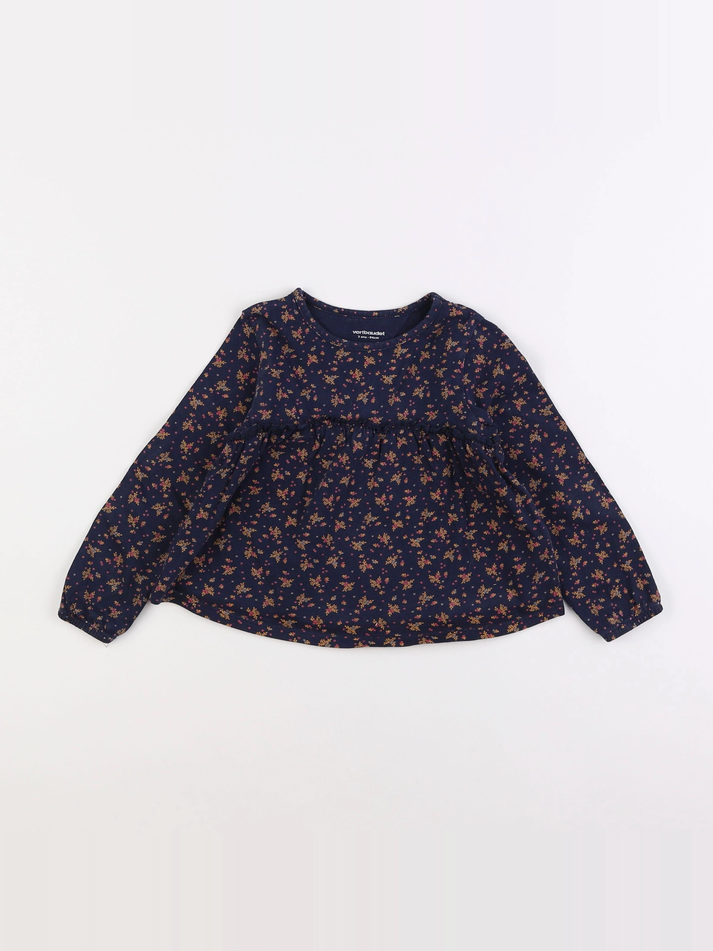 Vertbaudet - blouse multicolore - 3 ans