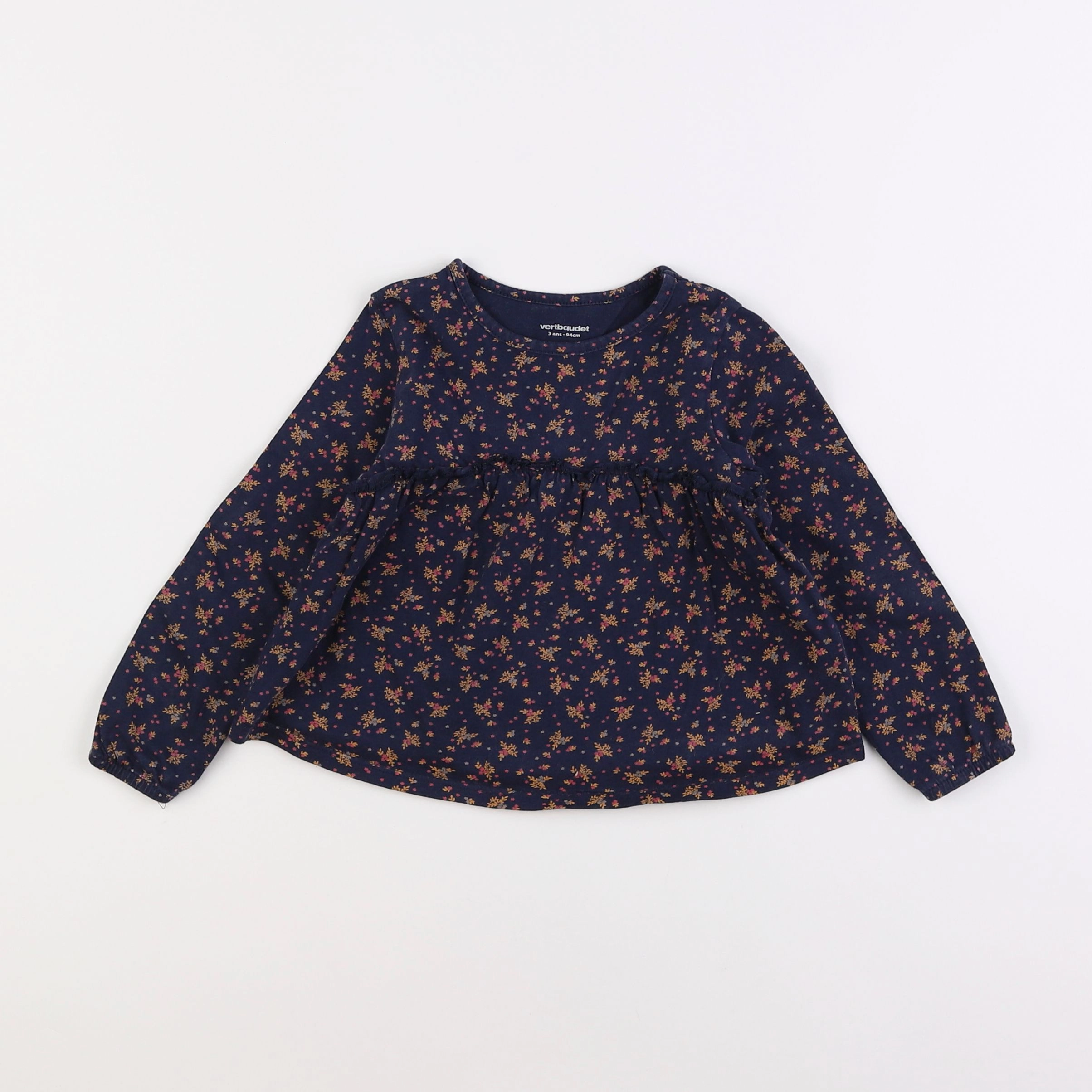 Vertbaudet - blouse multicolore - 3 ans