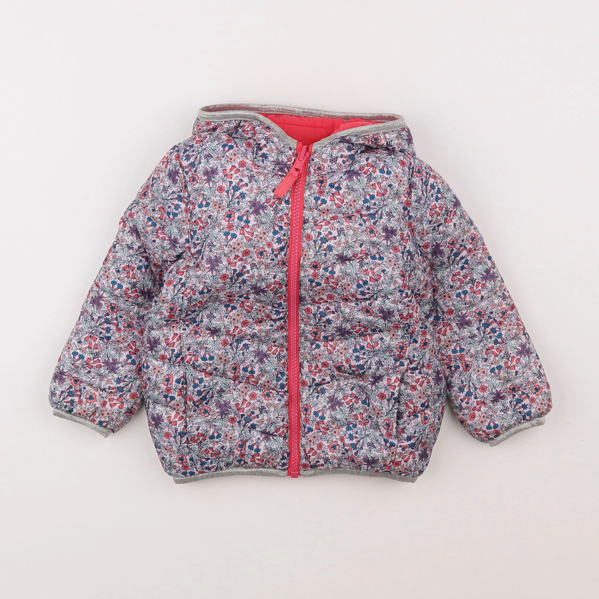 Vertbaudet - doudoune multicolore - 3 ans
