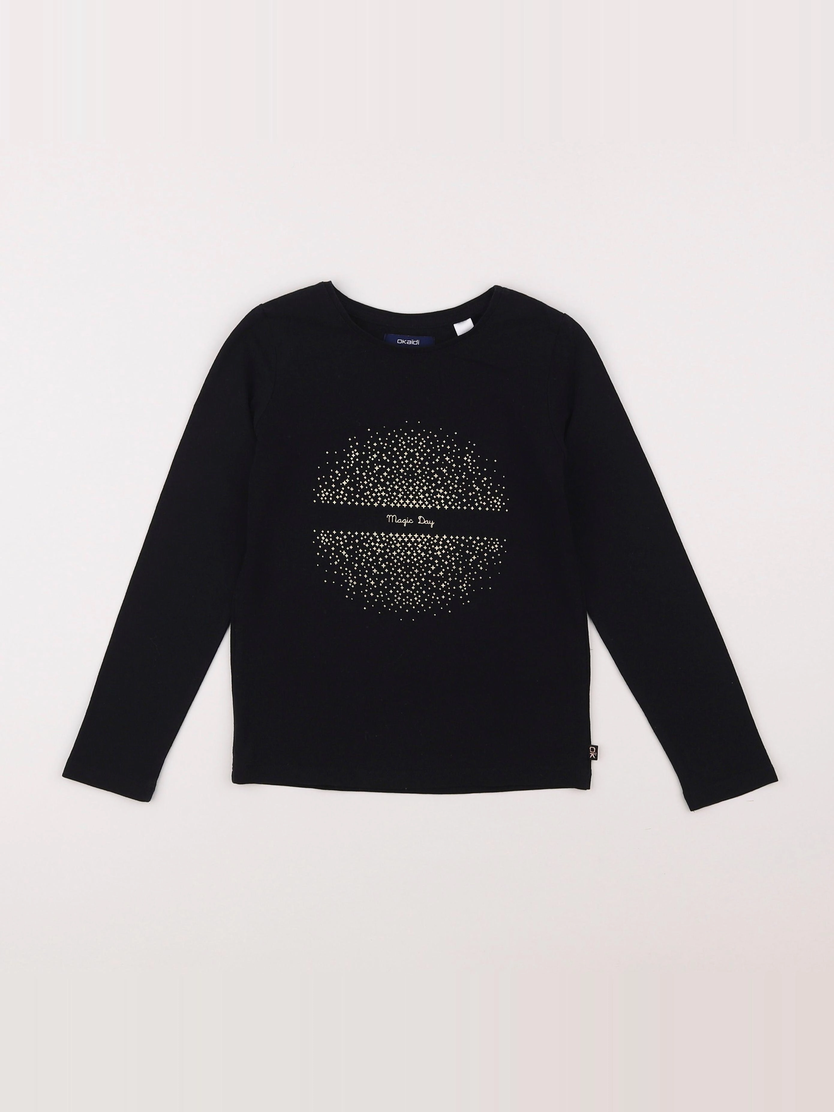 Okaidi - tee-shirt noir - 6 ans