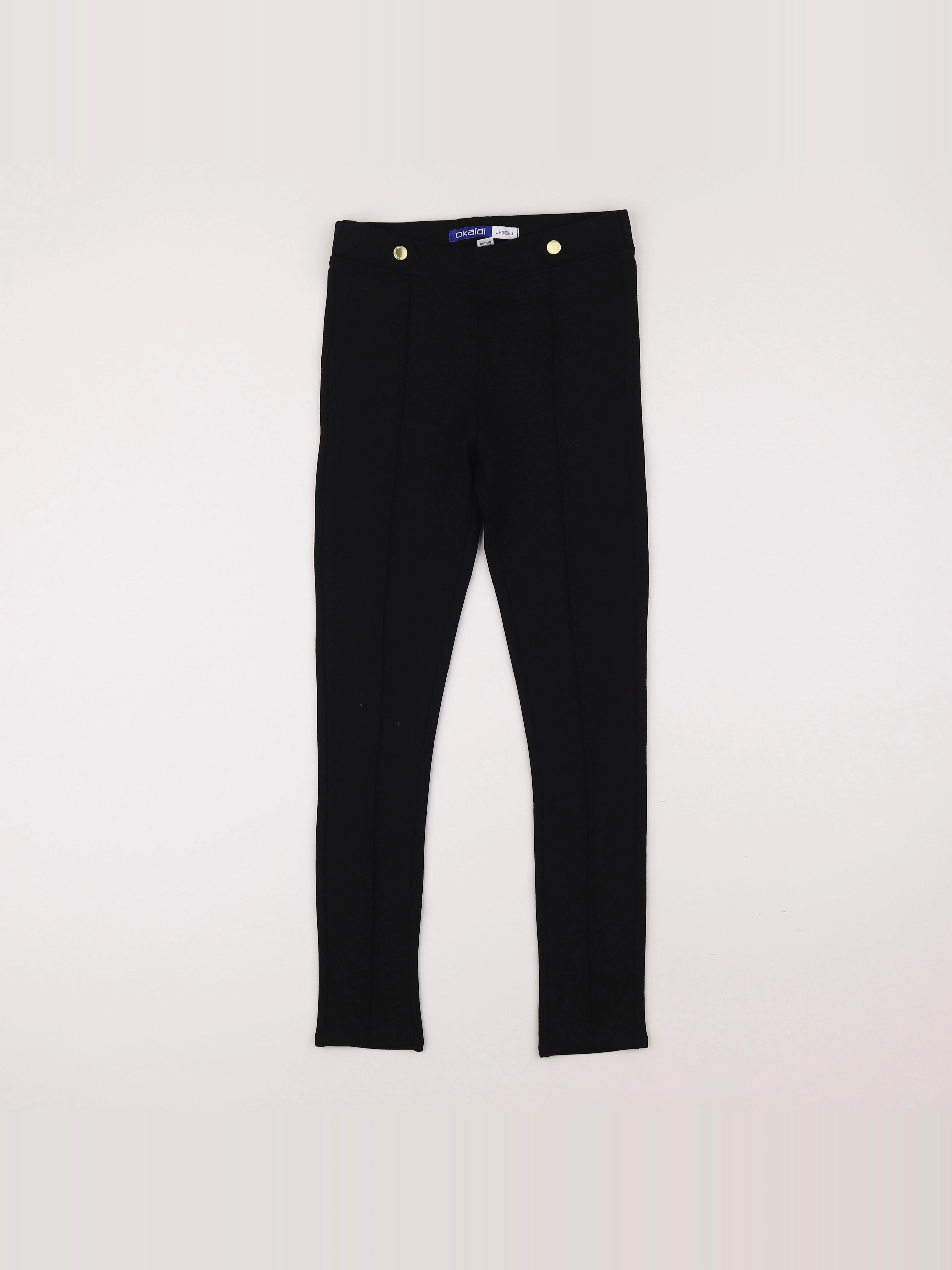 Okaidi - legging noir - 10 ans