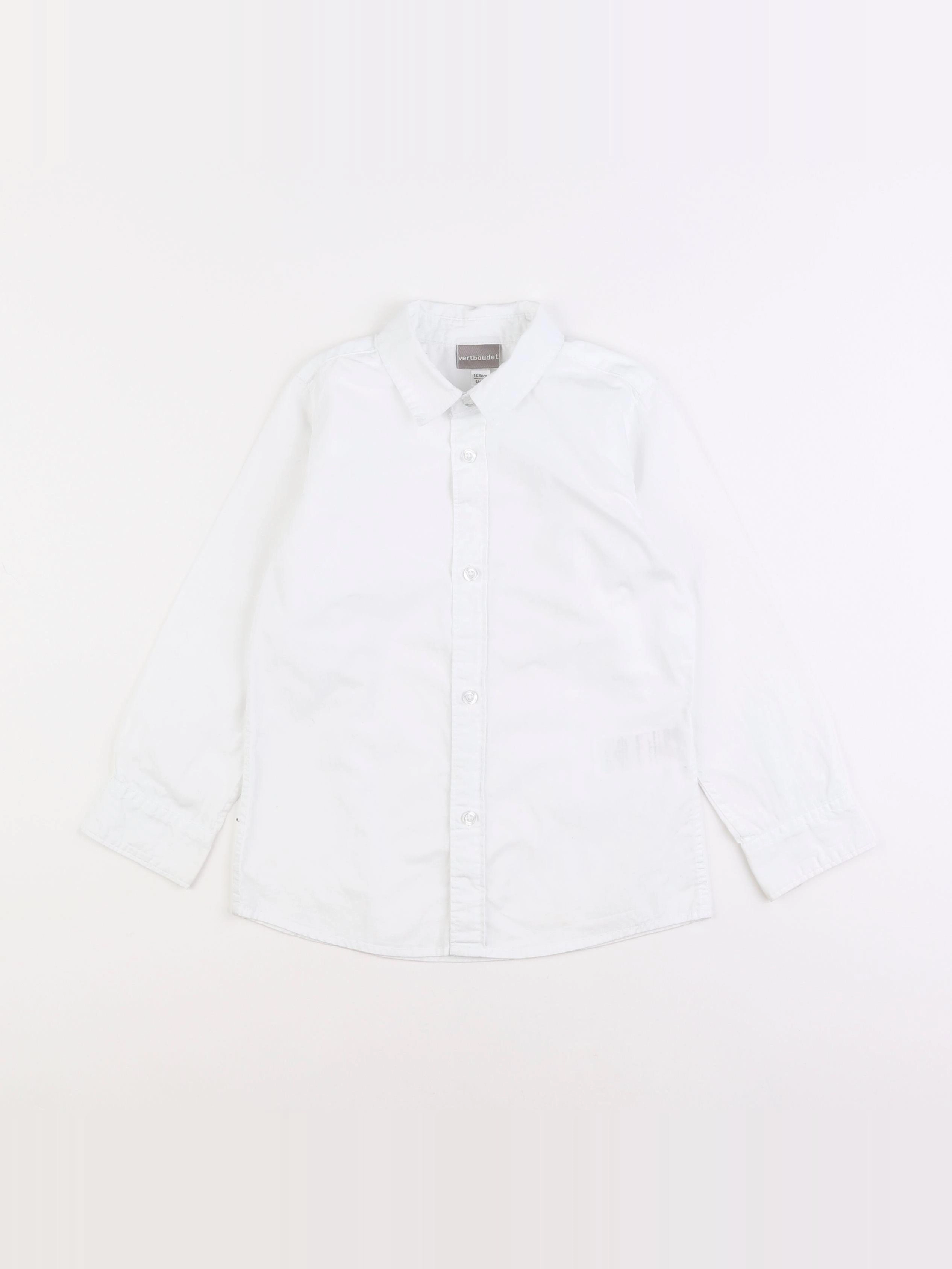 Vertbaudet - chemise blanc - 5 ans