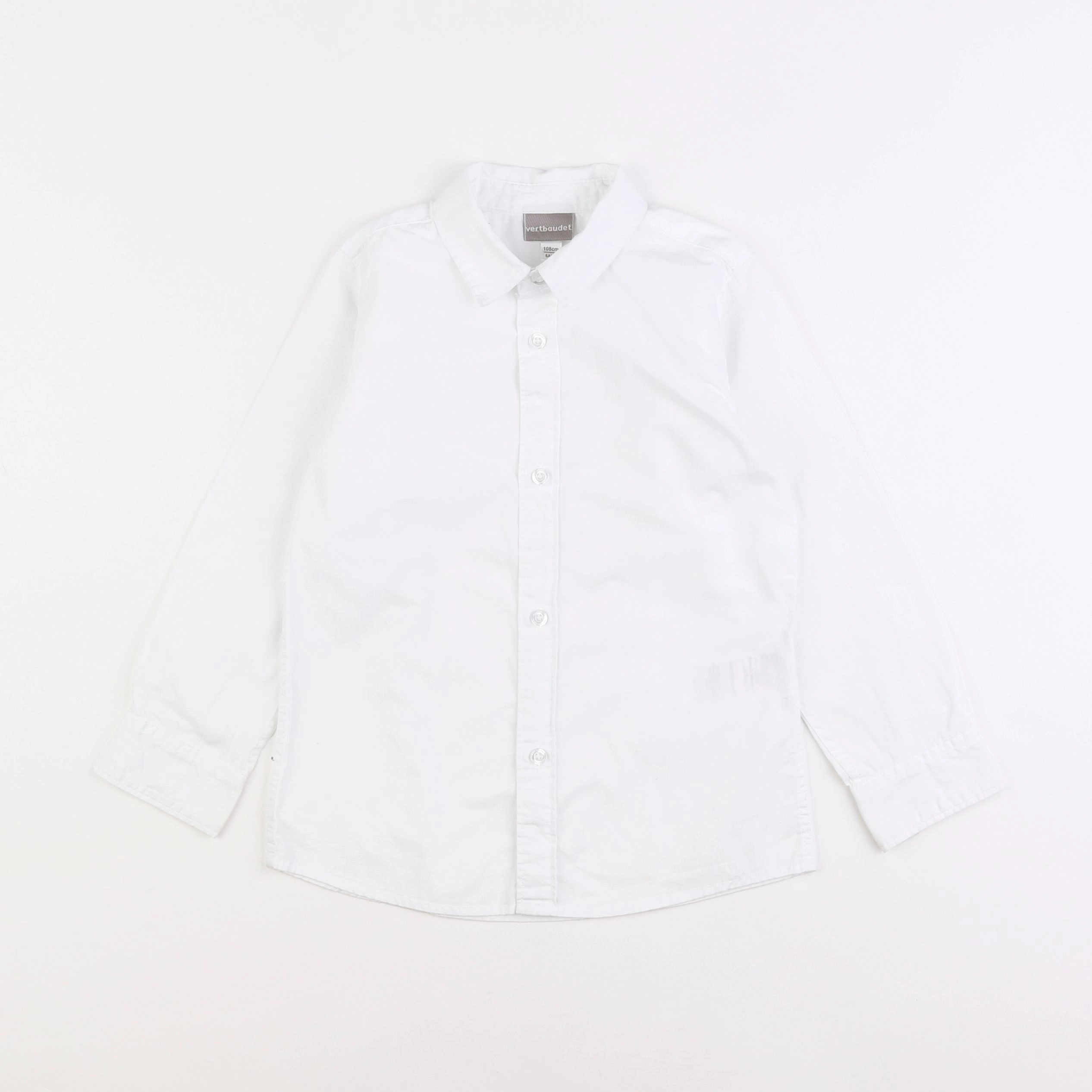 Vertbaudet - chemise blanc - 5 ans