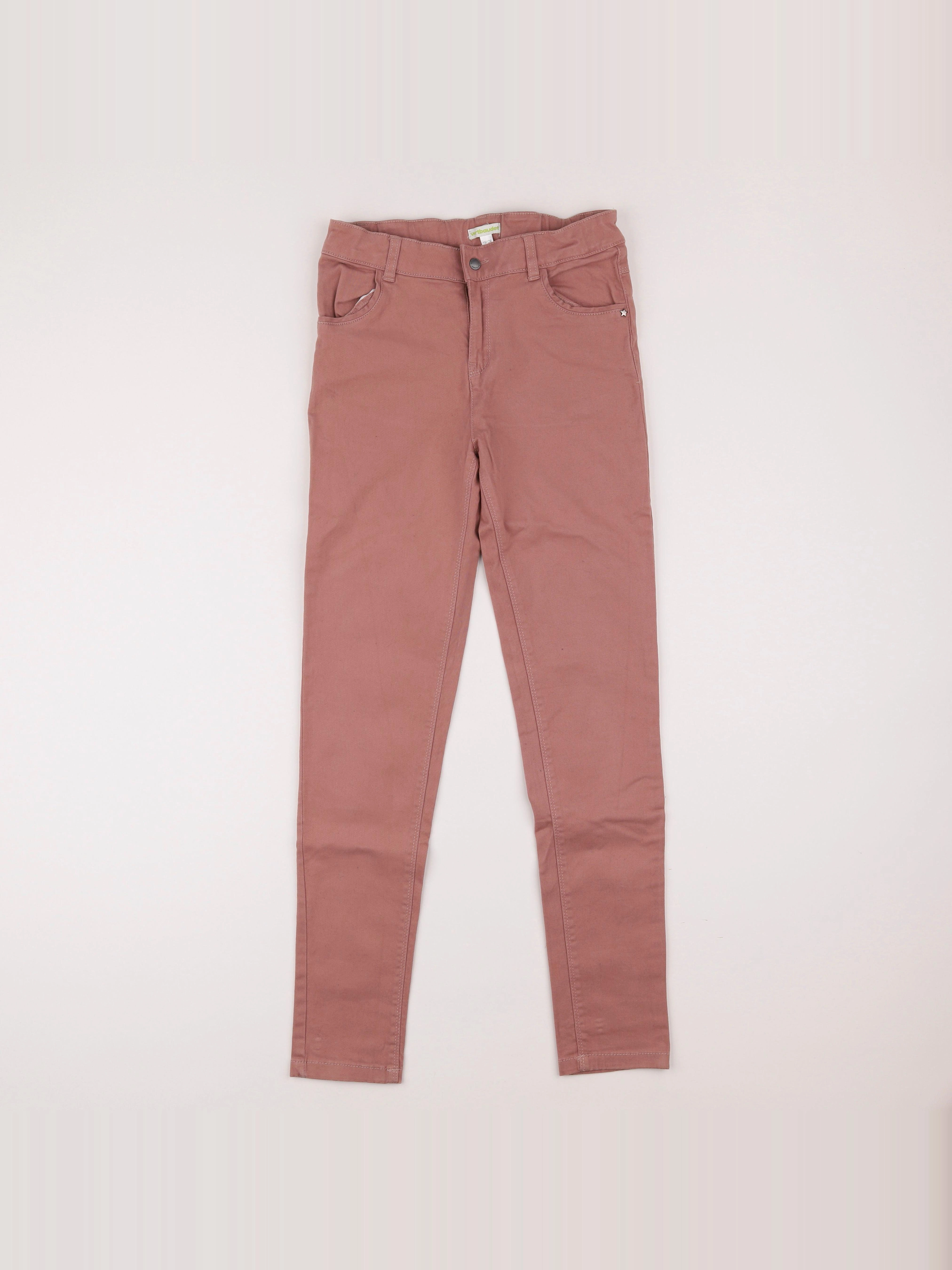 Vertbaudet - pantalon rose - 12 ans