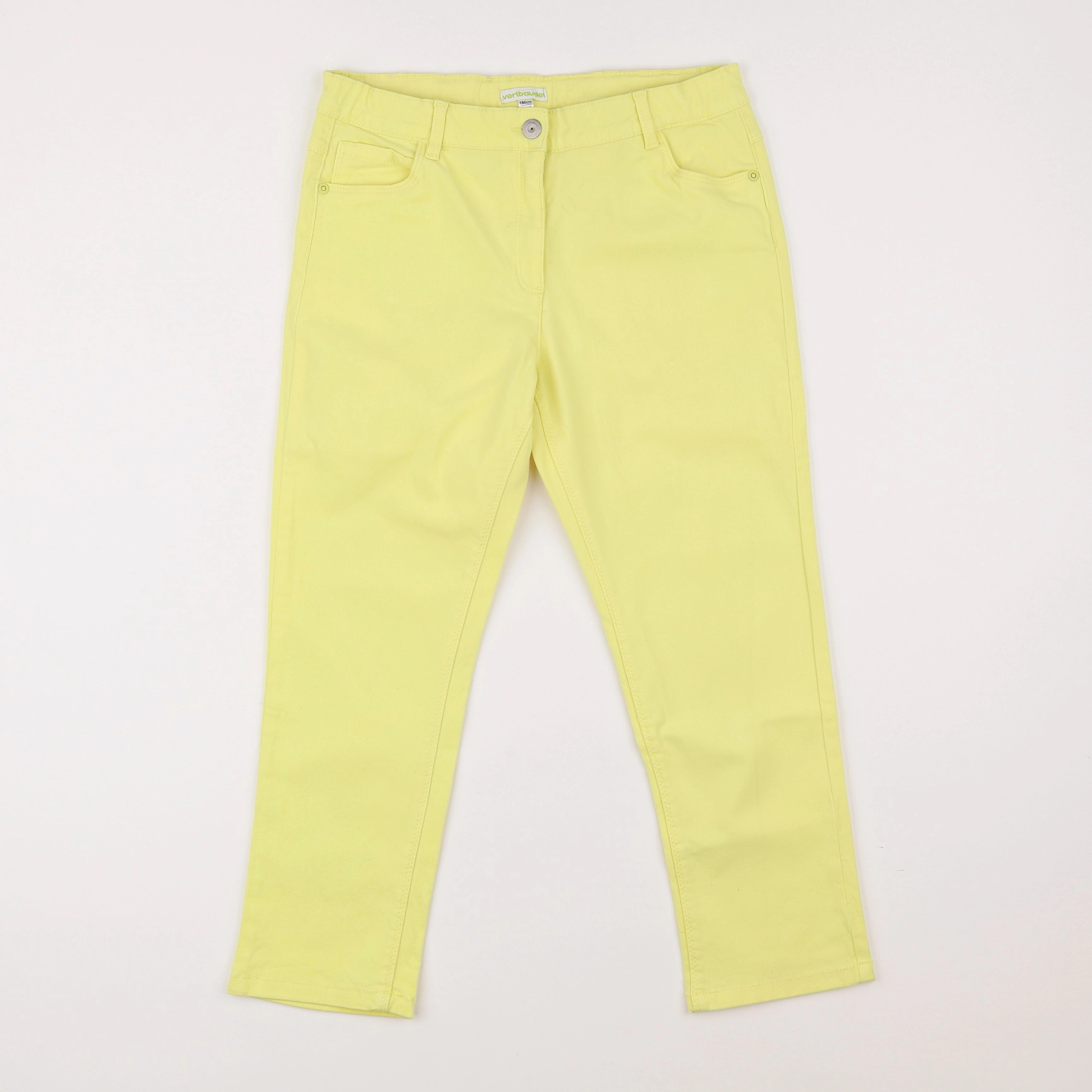 Vertbaudet - pantalon jaune - 12 ans