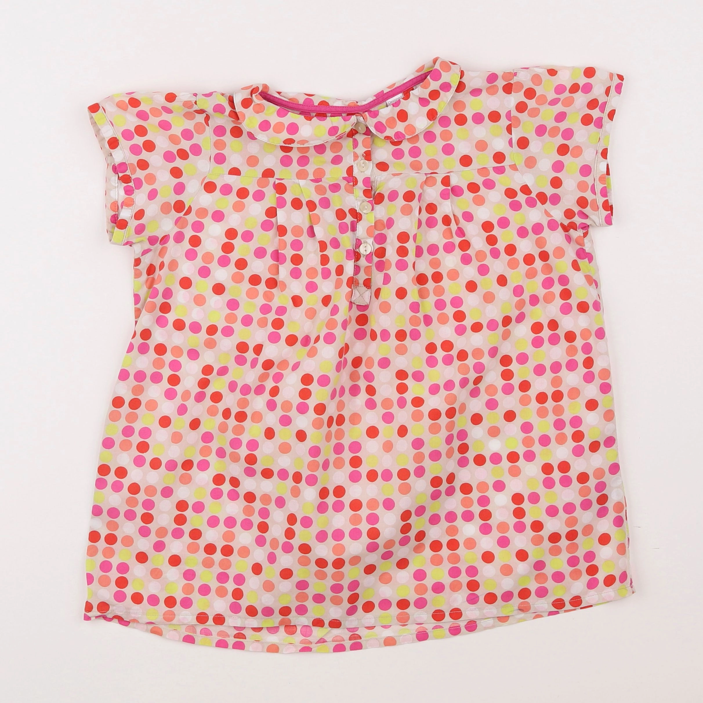 Okaidi - blouse multicolore - 10 ans