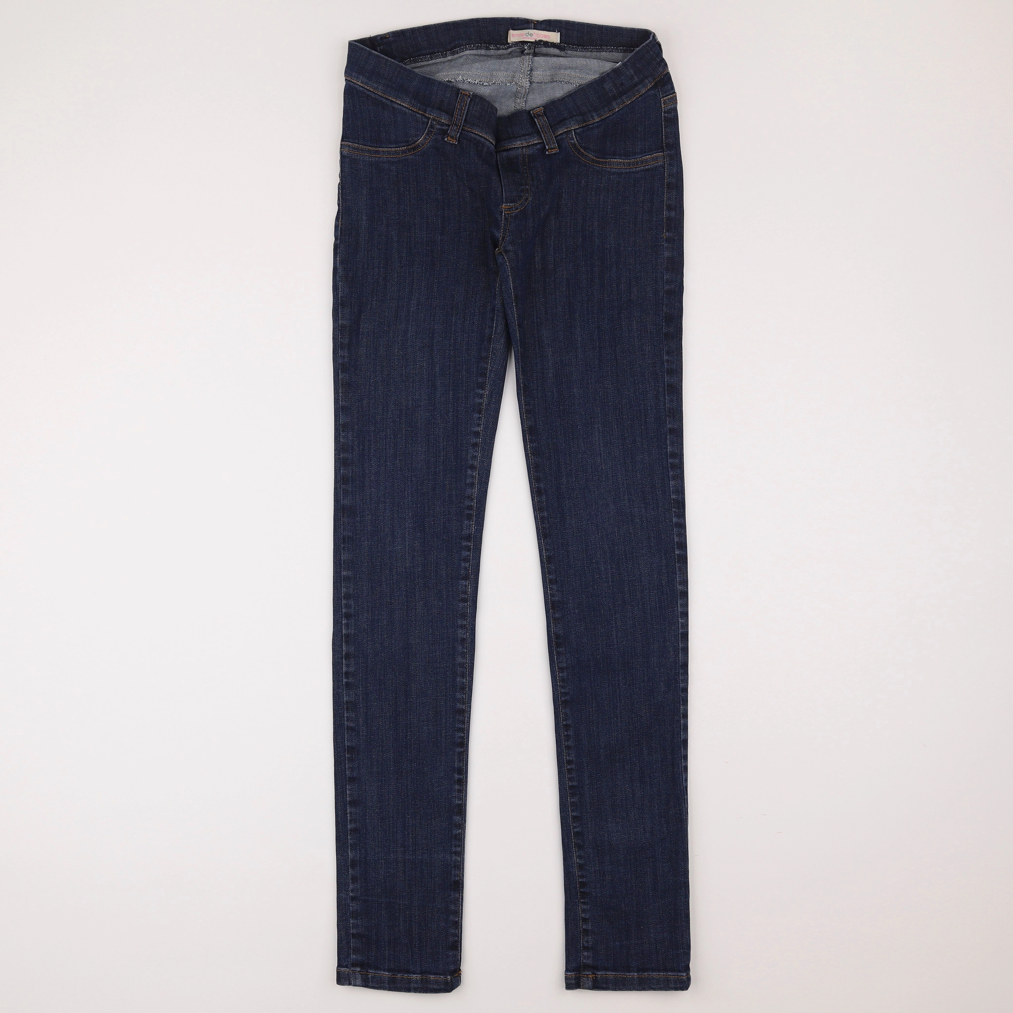 Envie de fraise - pantalon grossesse bleu - 36 à 38