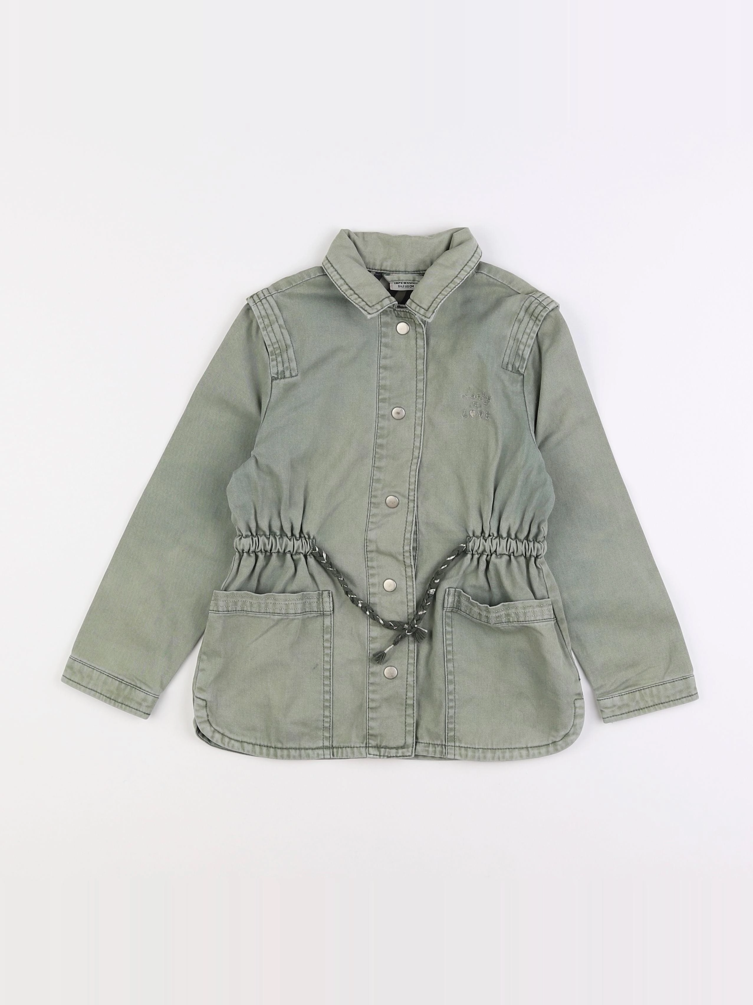 Tape à l'oeil - veste vert - 5 ans
