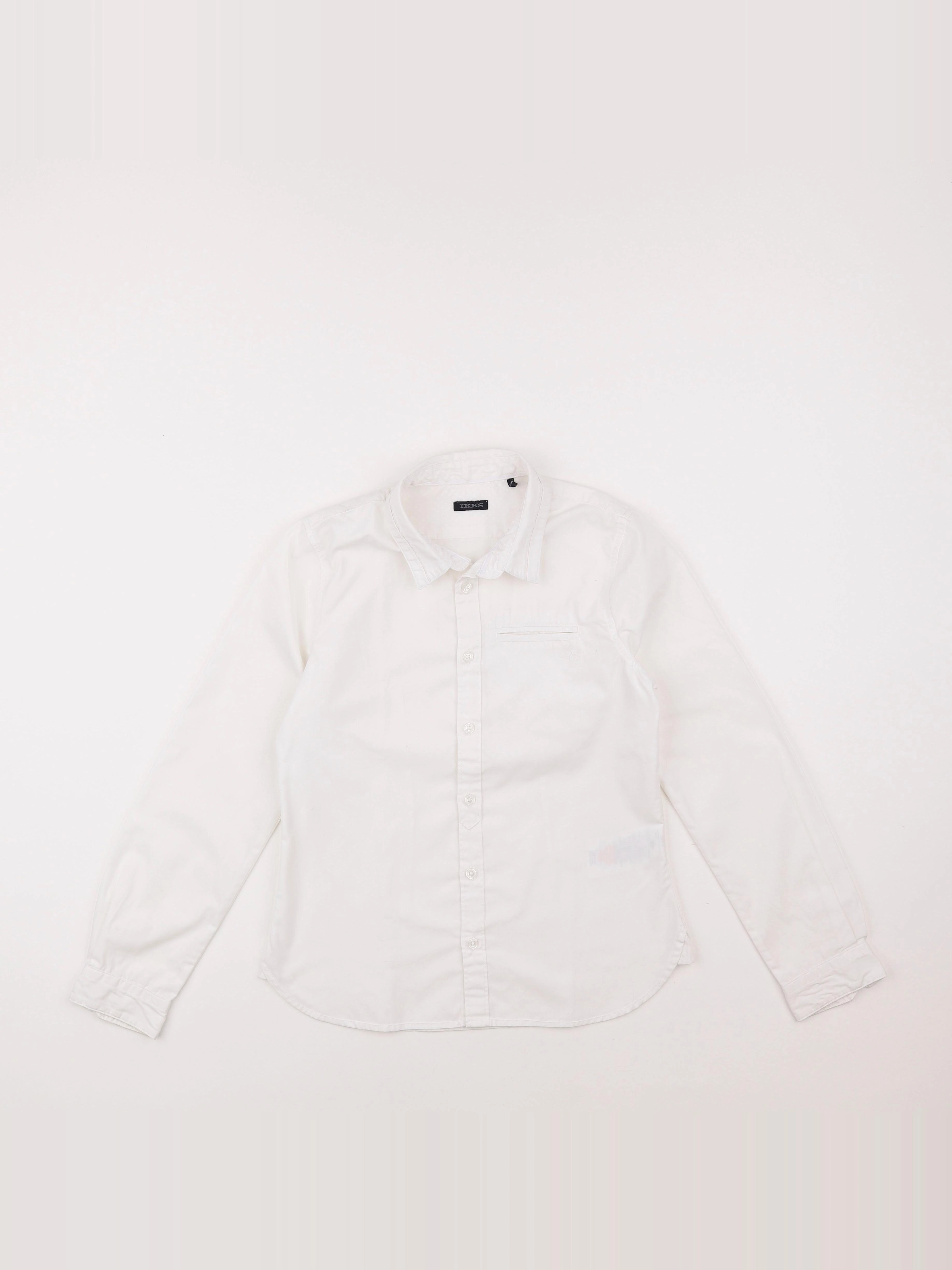 IKKS - chemise blanc - 10 ans