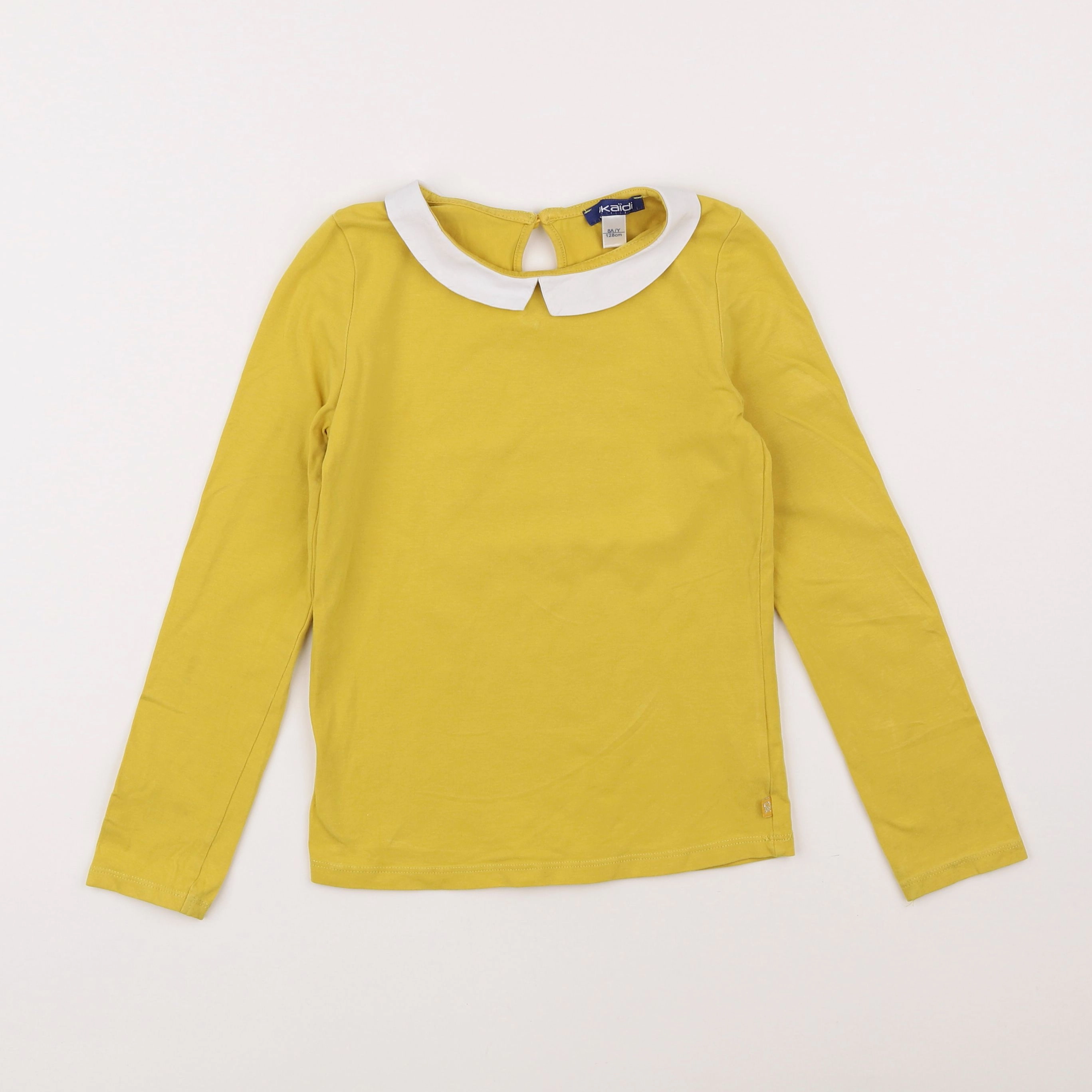 Okaidi - tee-shirt jaune - 8 ans