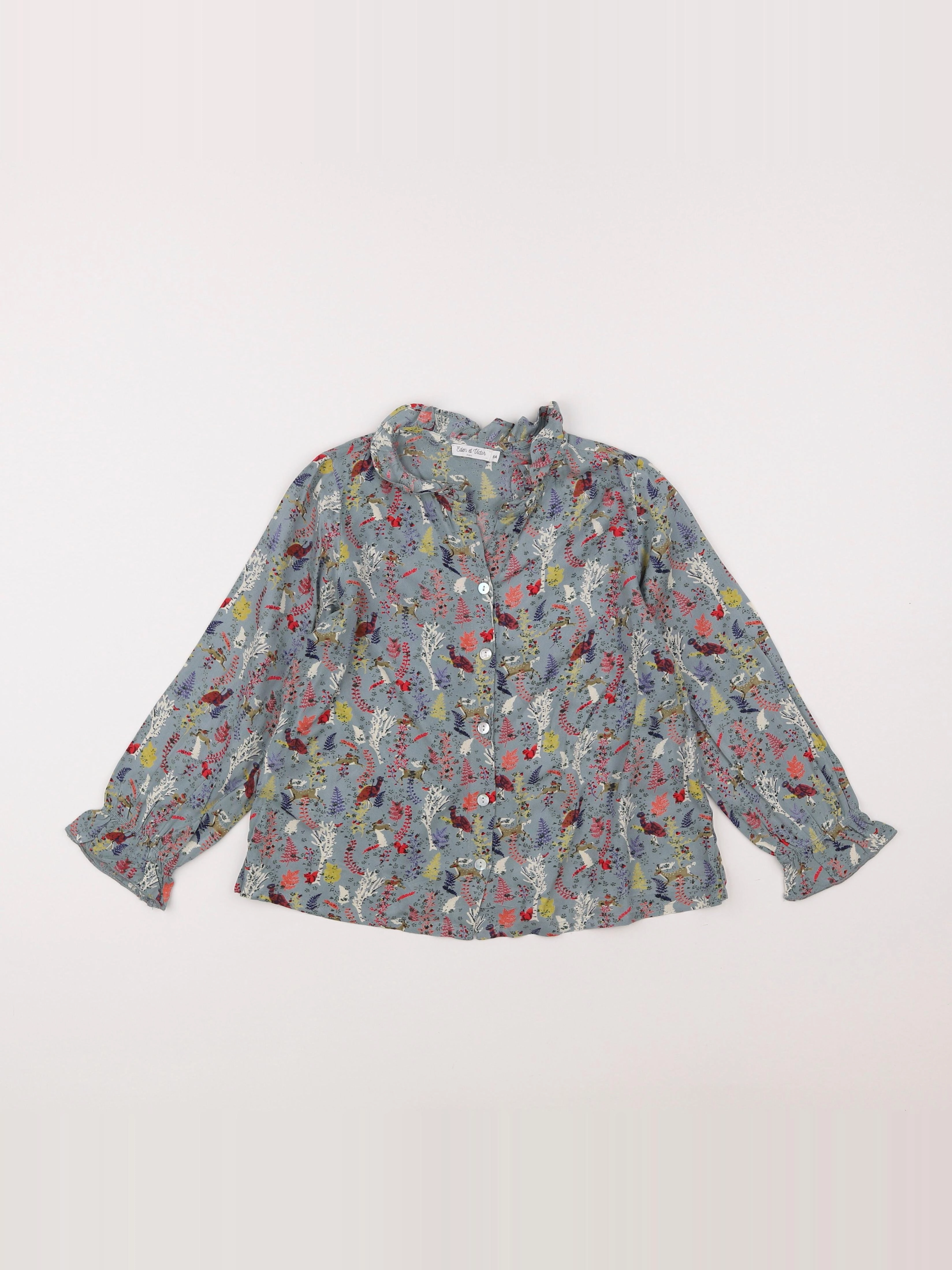 Eden & Victor - blouse multicolore - 6 ans