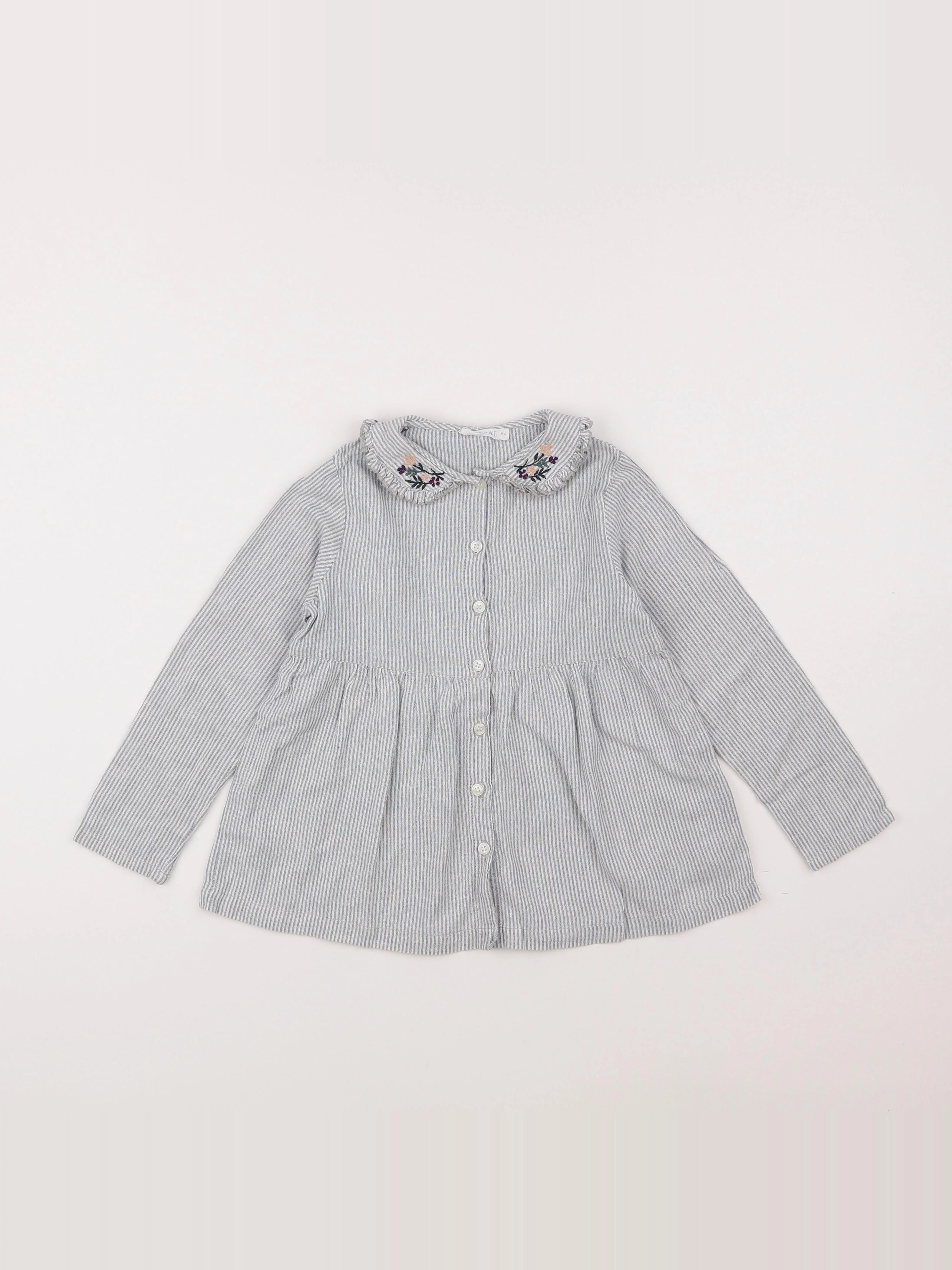 Storytelling - blouse bleu - 6 ans