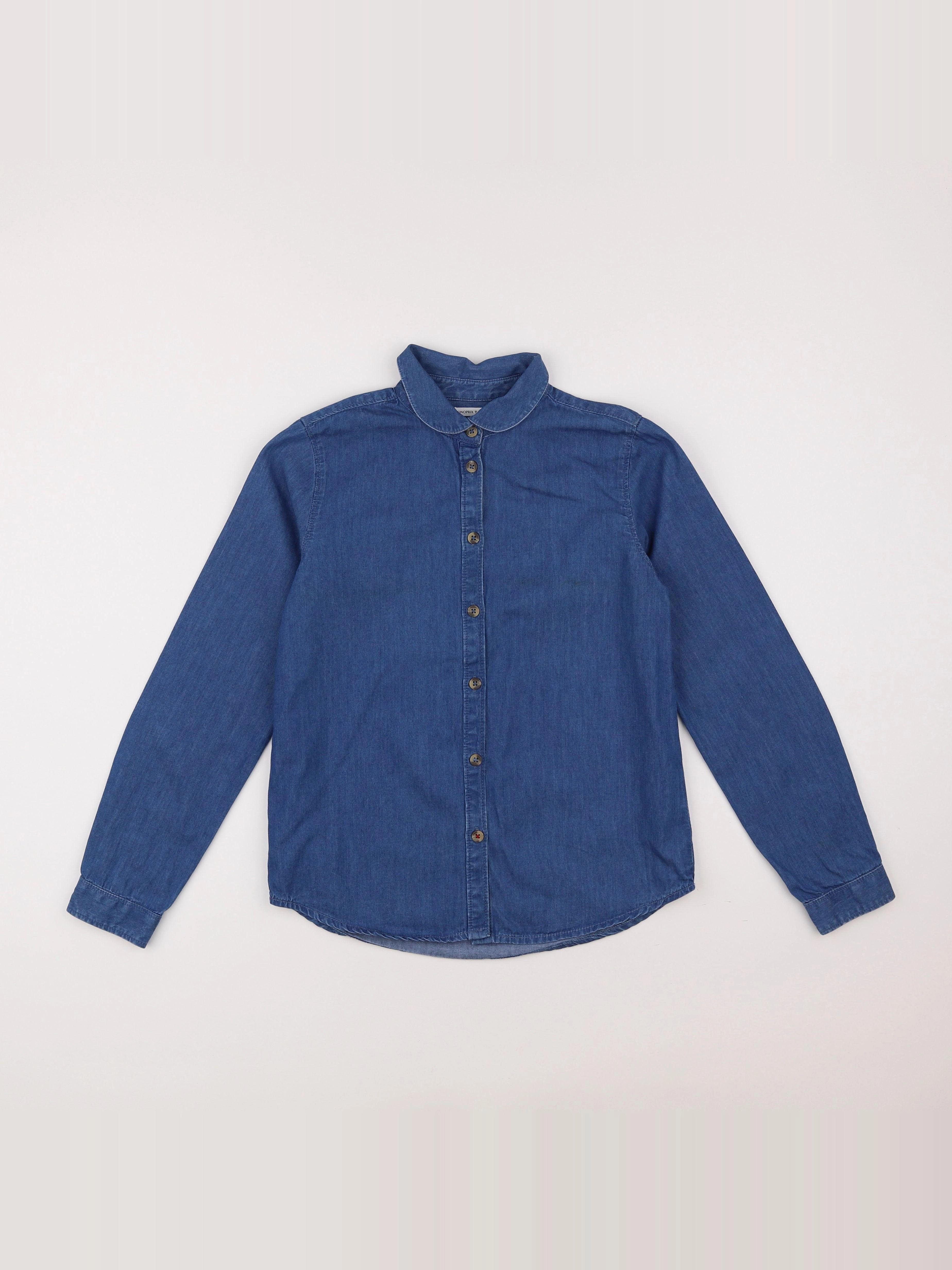 Monoprix - chemise bleu - 12 ans
