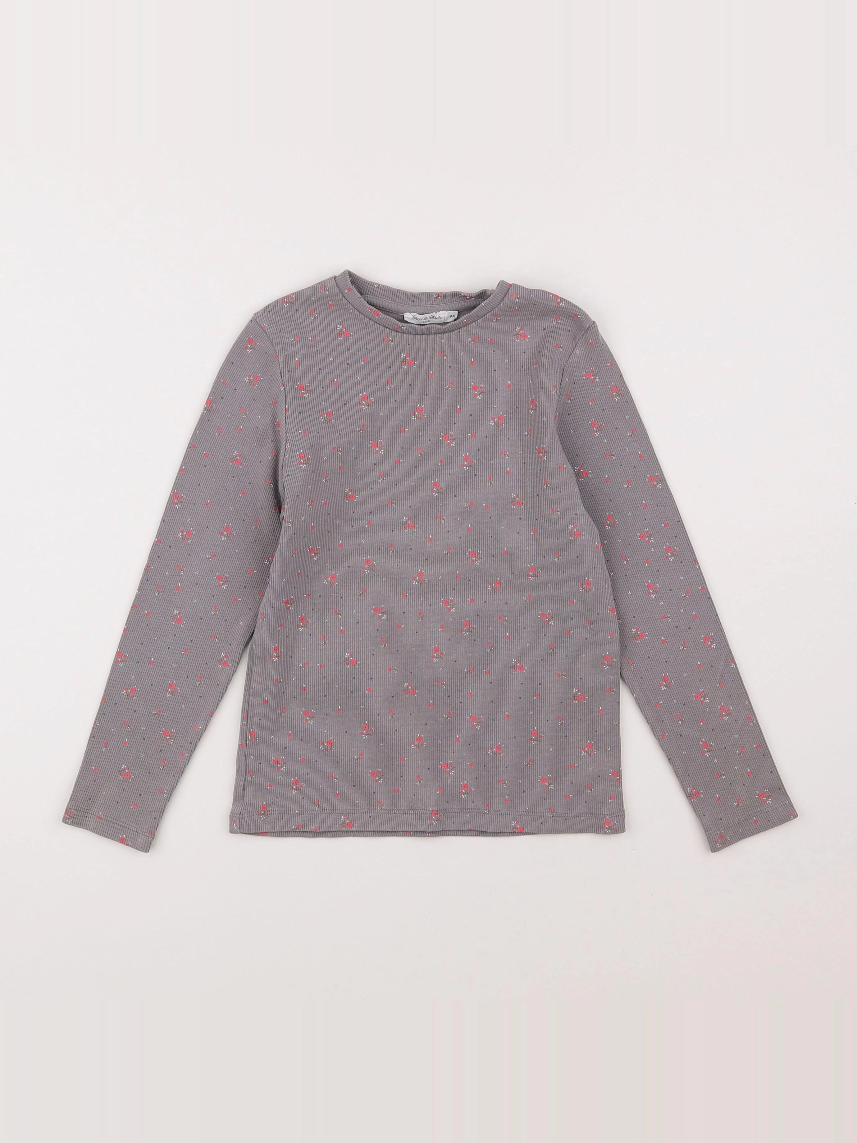 Eden & Victor - tee-shirt gris - 8 ans