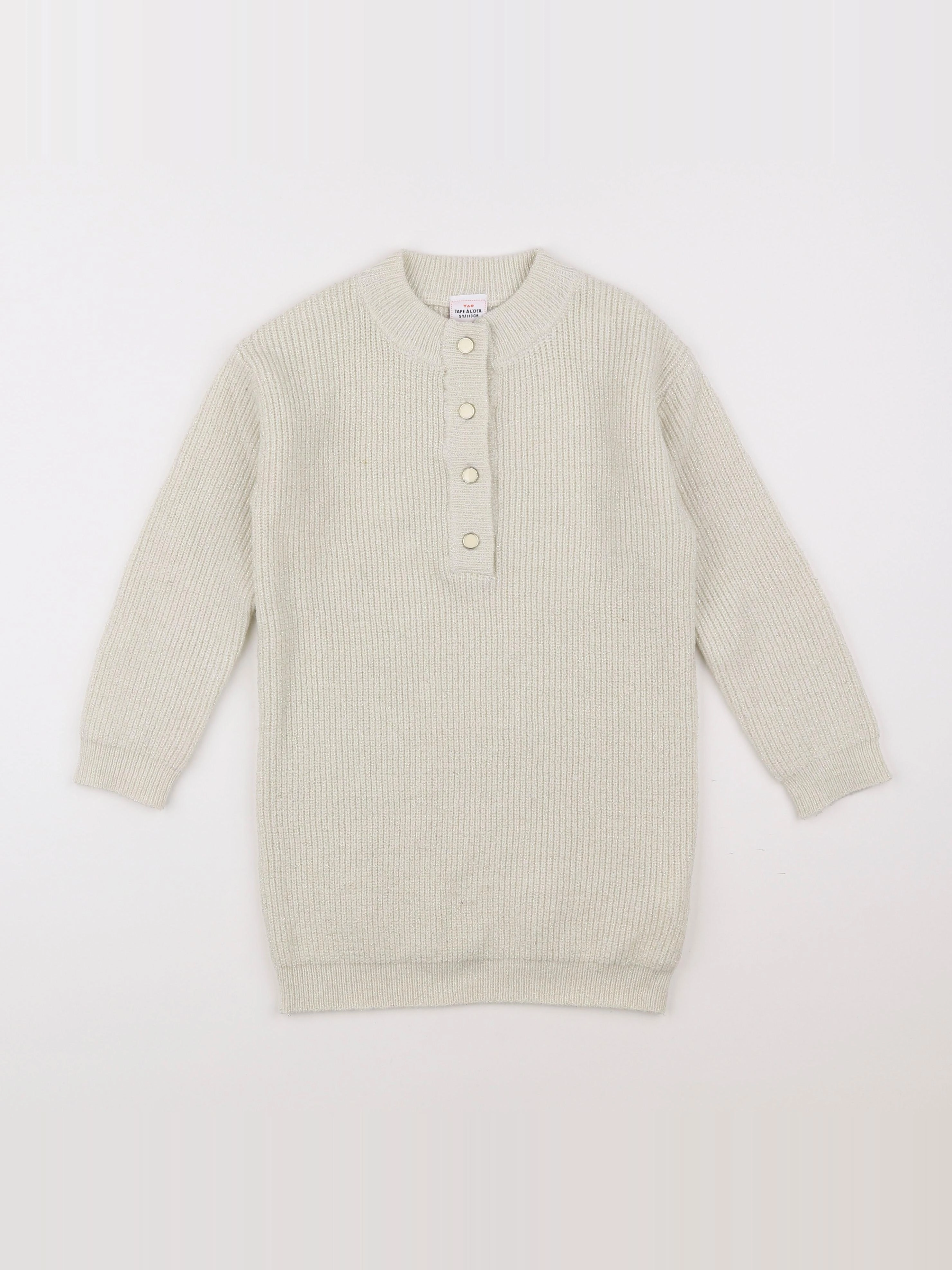 Tape à l'oeil - robe beige - 5 ans