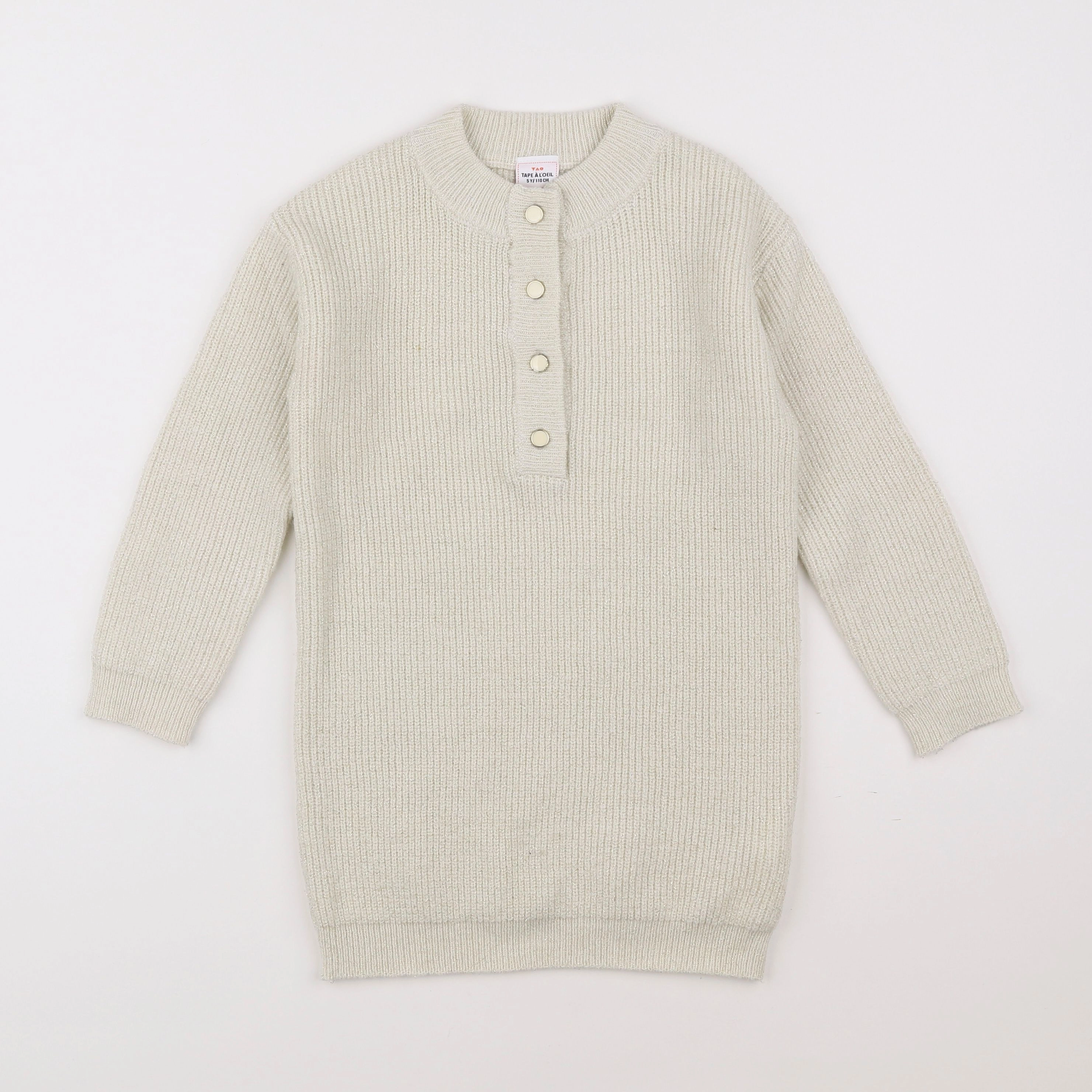 Tape à l'oeil - robe beige - 5 ans