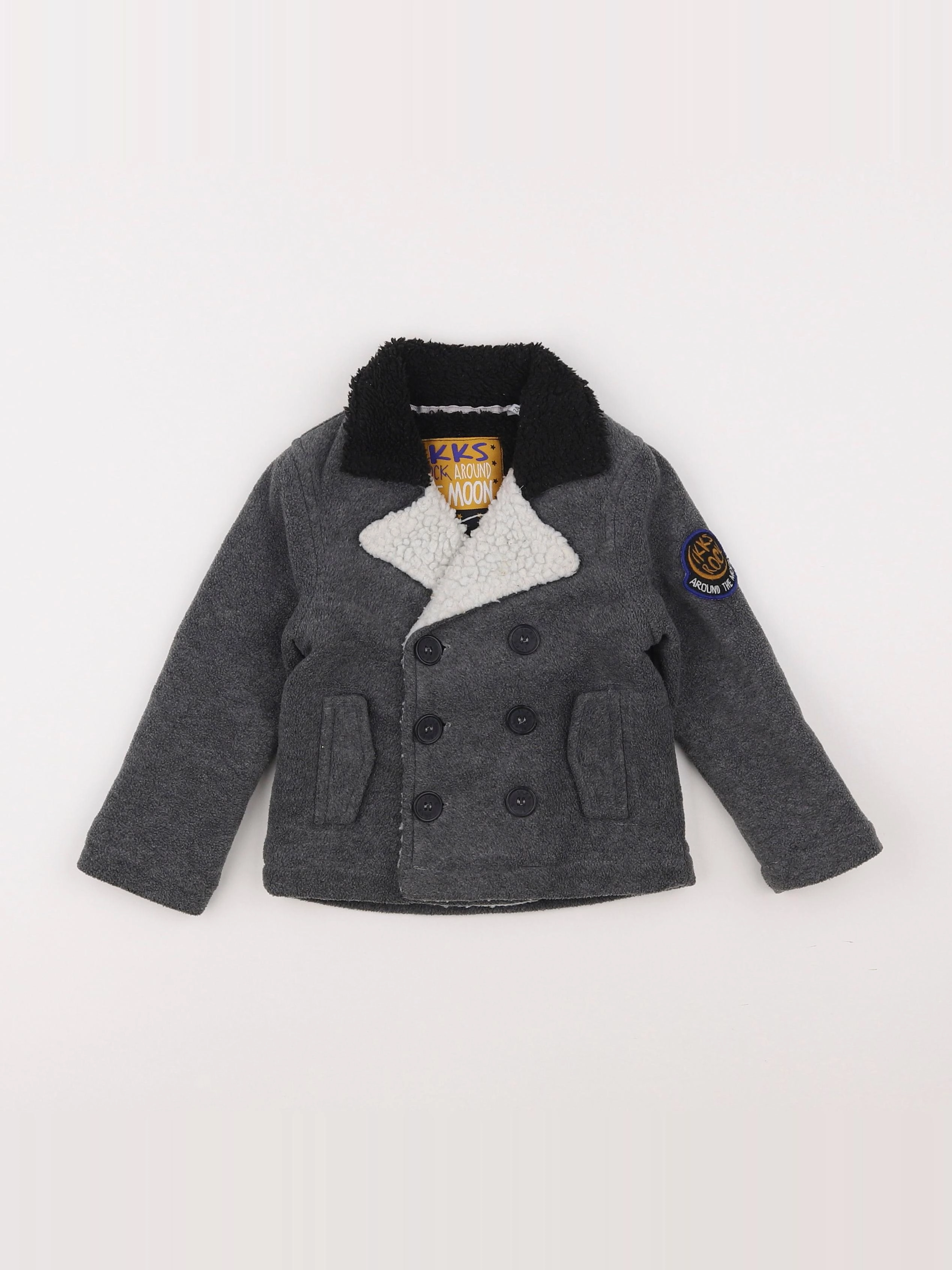 IKKS - veste gris - 2 ans