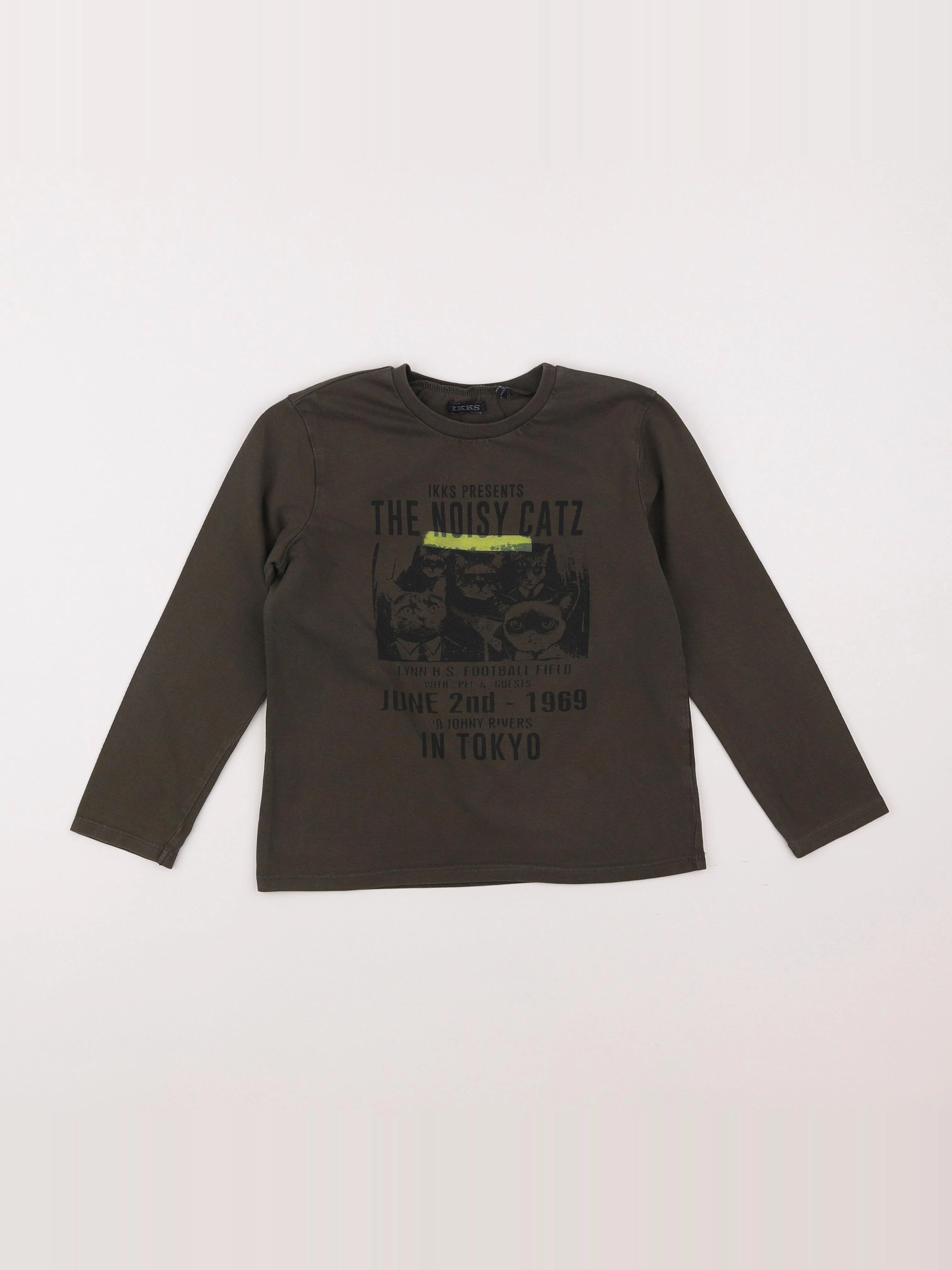IKKS - tee-shirt vert - 6 ans
