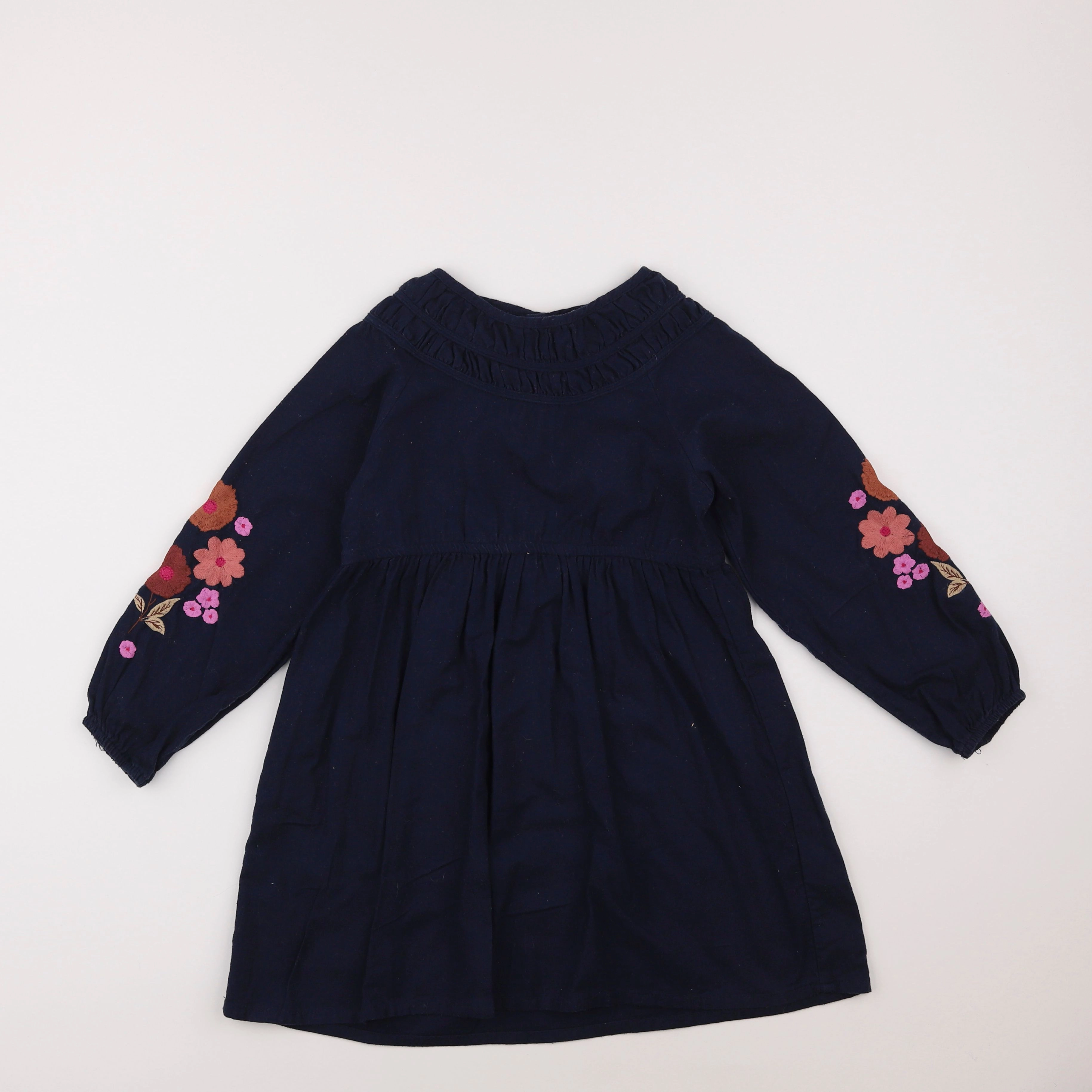 Vertbaudet - robe bleu - 8 ans