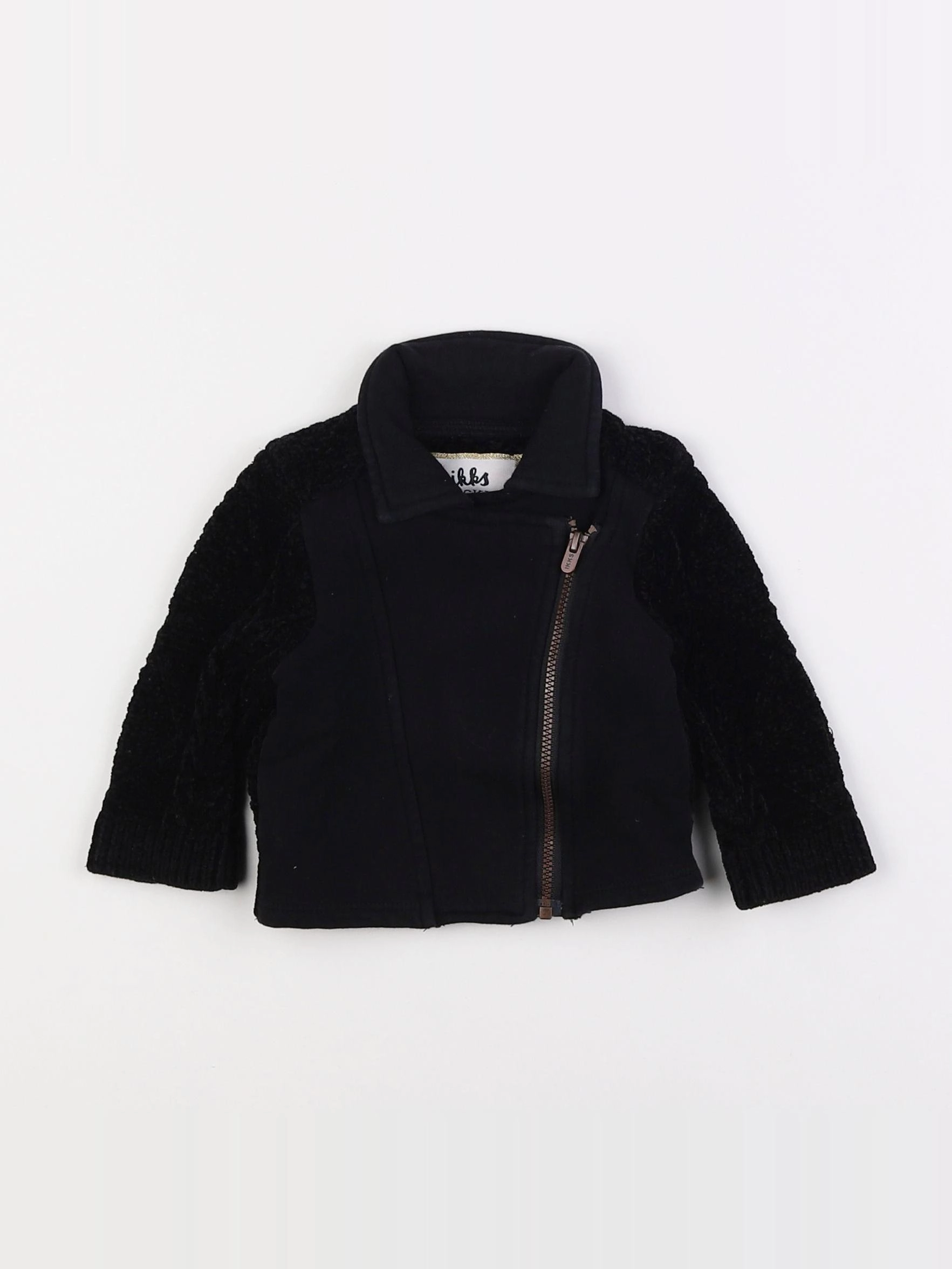 IKKS - veste noir - 6 mois