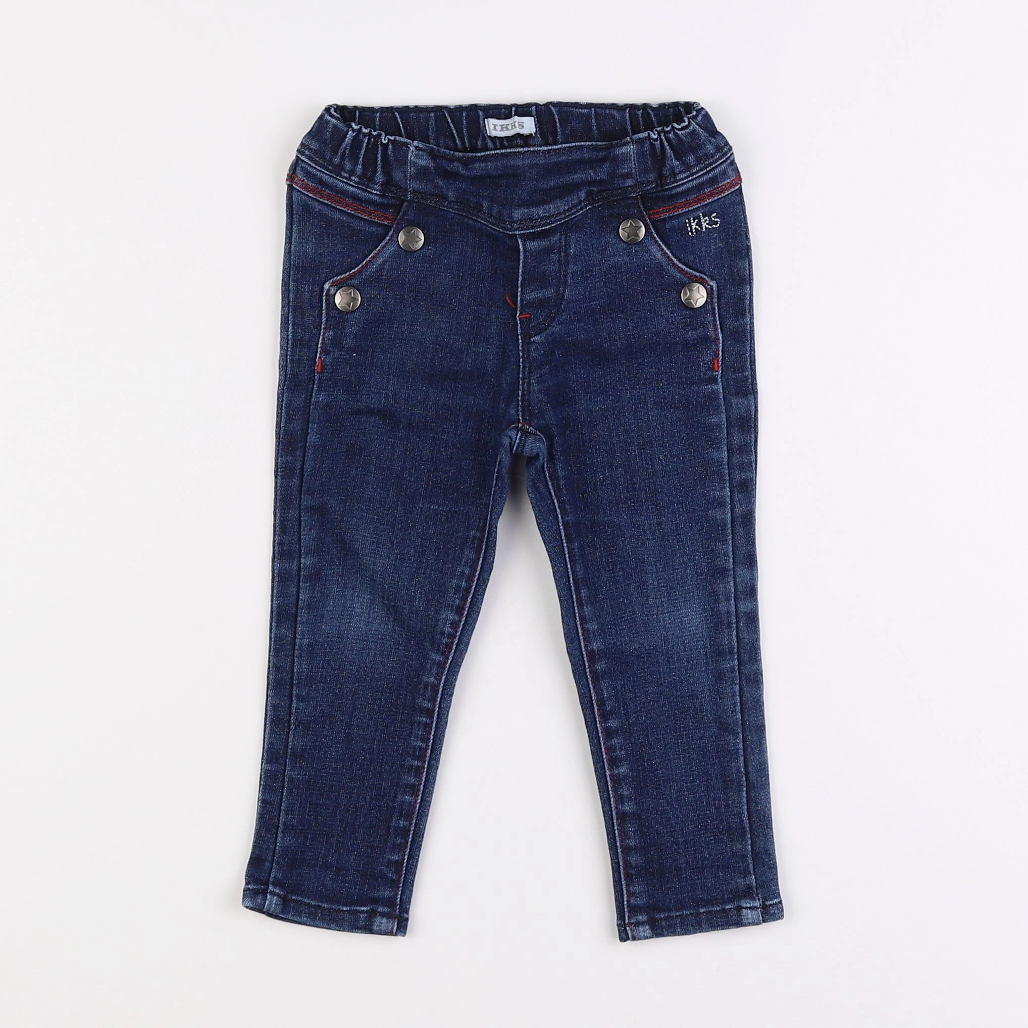 IKKS - jean bleu - 18 mois