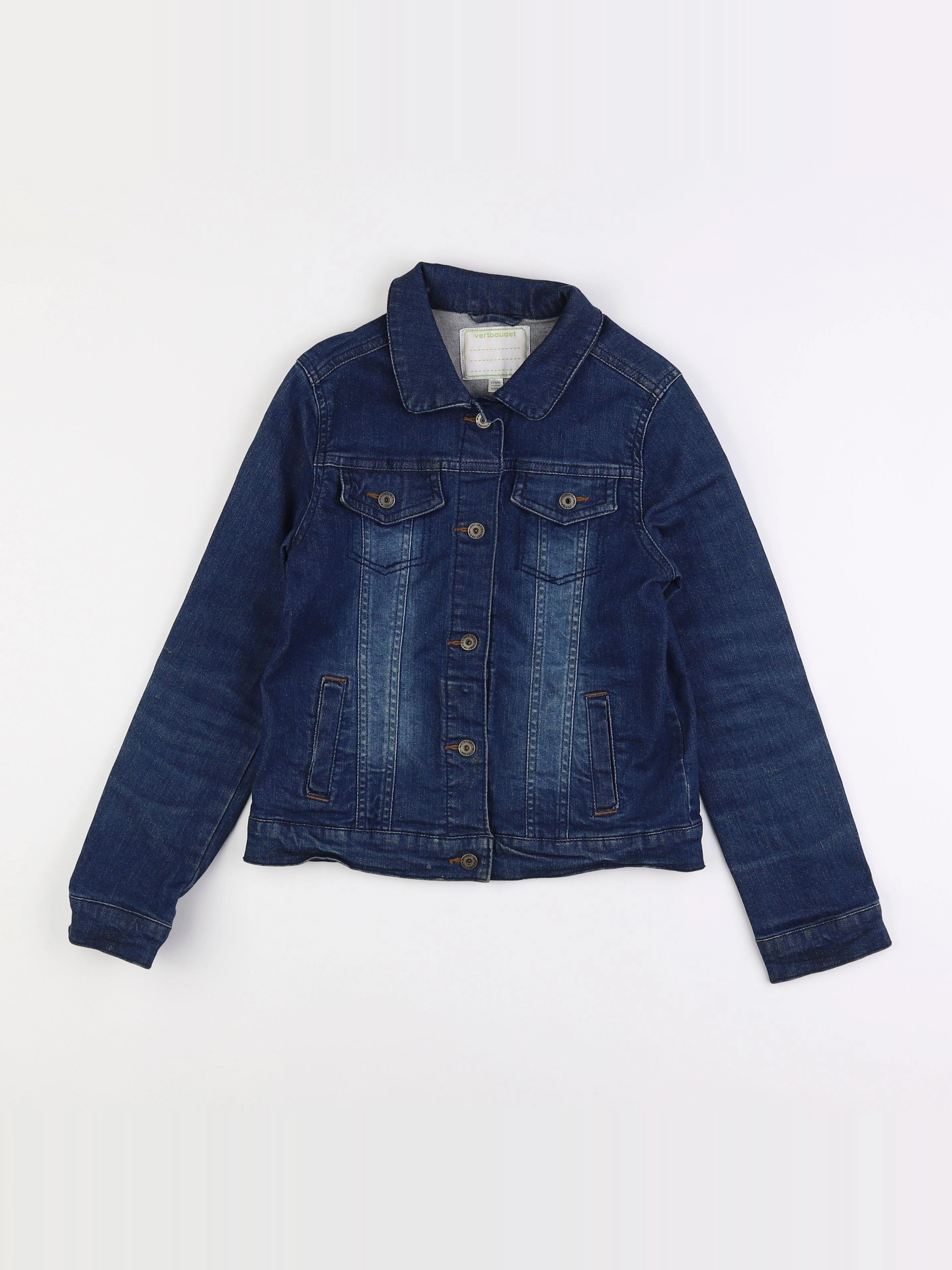 Vertbaudet - veste bleu - 10 ans