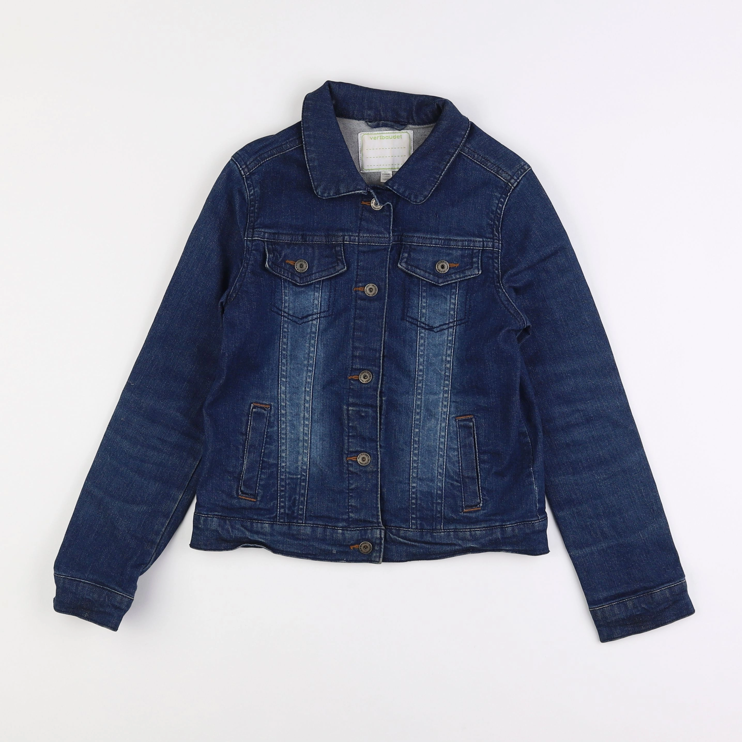Vertbaudet - veste bleu - 10 ans