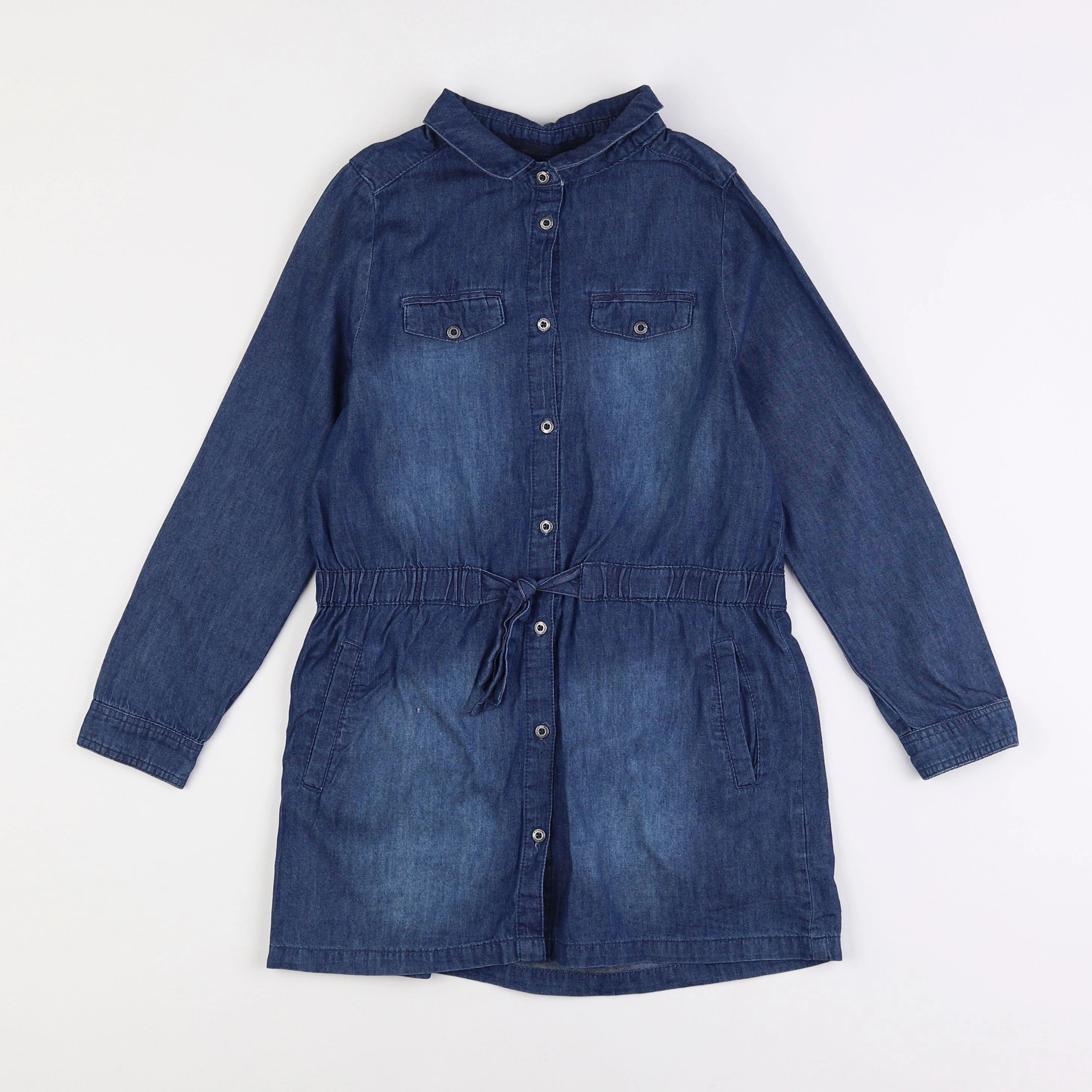 Vertbaudet - robe bleu - 8 ans