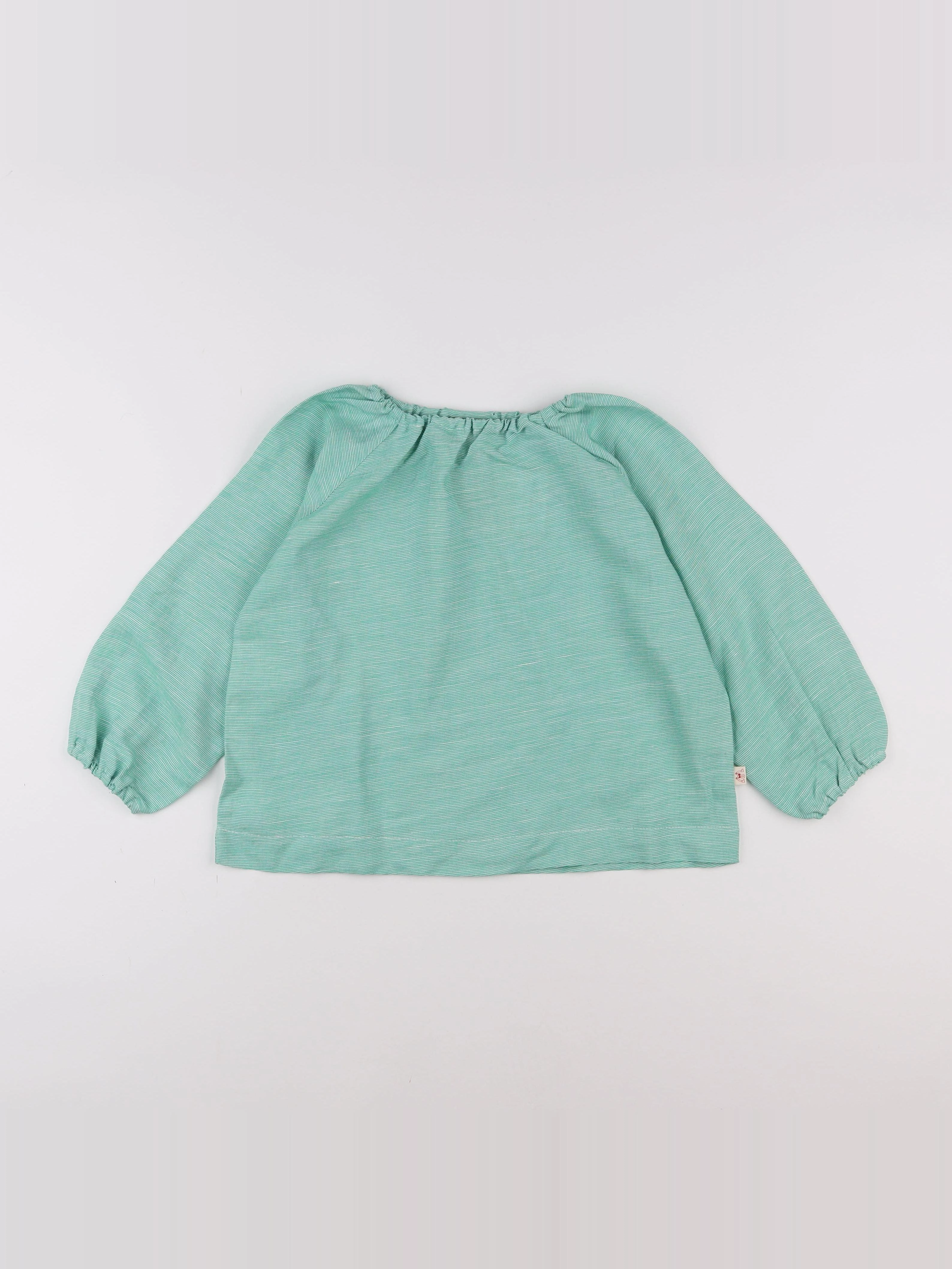 Les Marsiens - Blouse Stardust vert - 6 ans