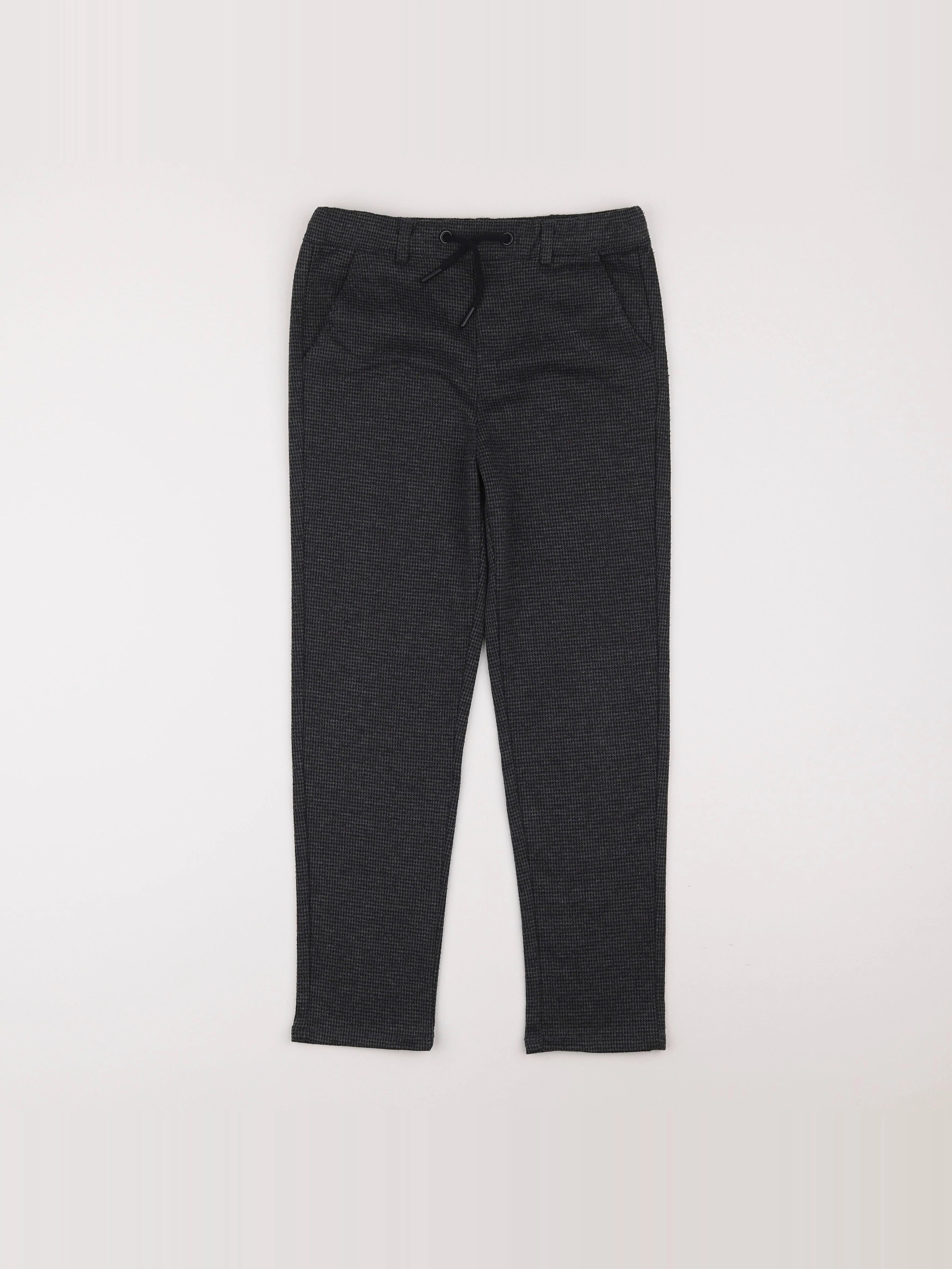 Vertbaudet - pantalon gris - 9 ans