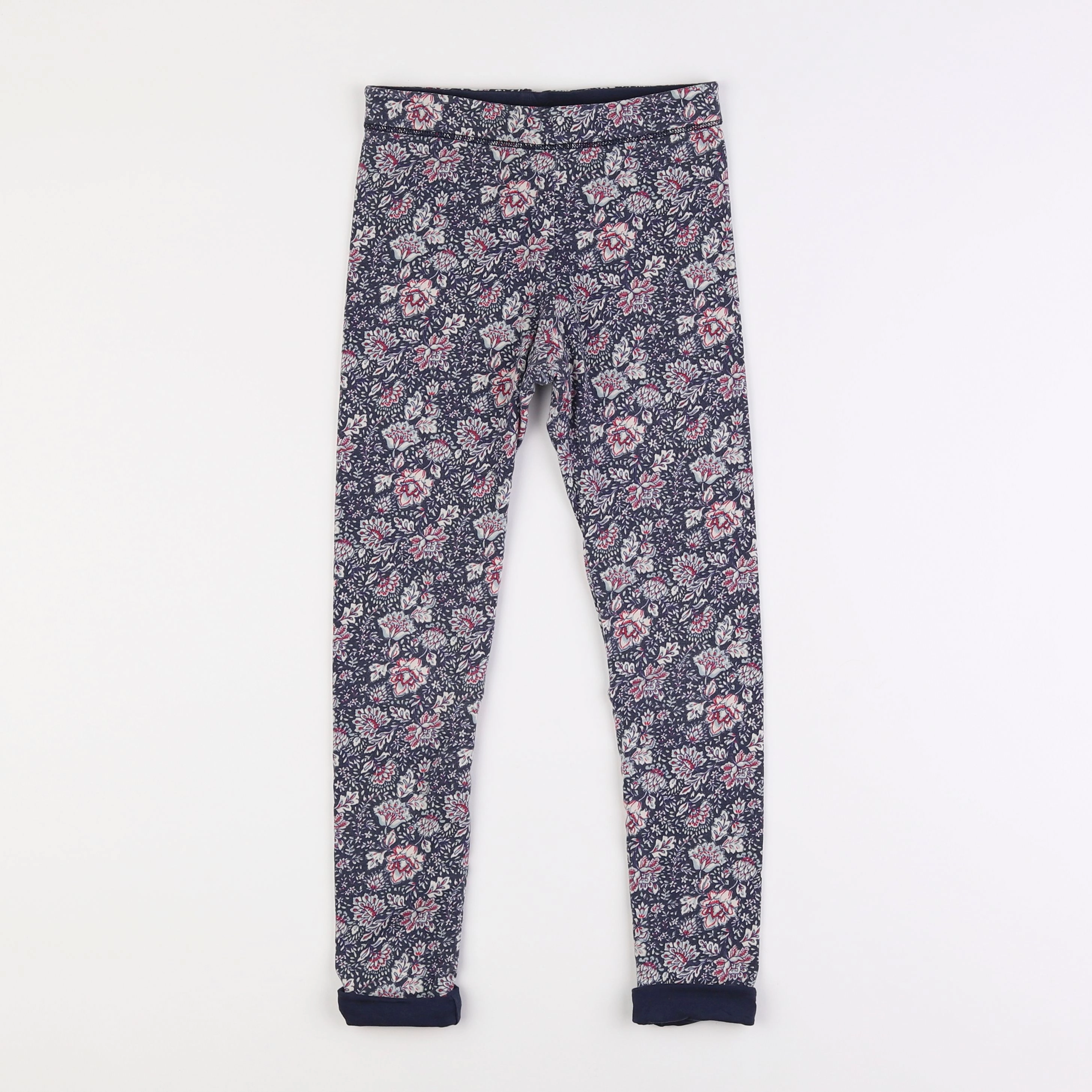 IKKS - legging réversible rose - 8 ans