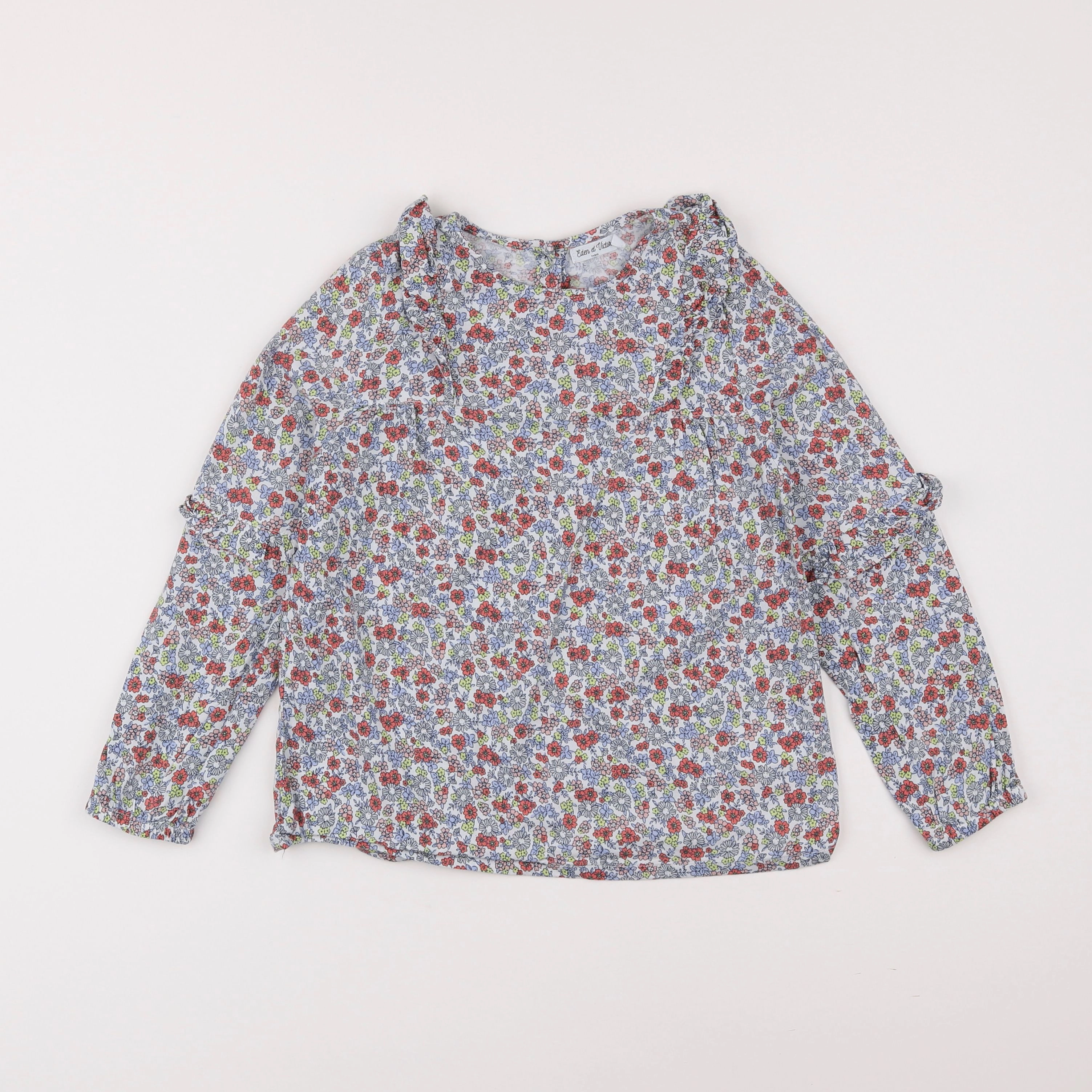 Eden & Victor - blouse multicolore - 8 ans