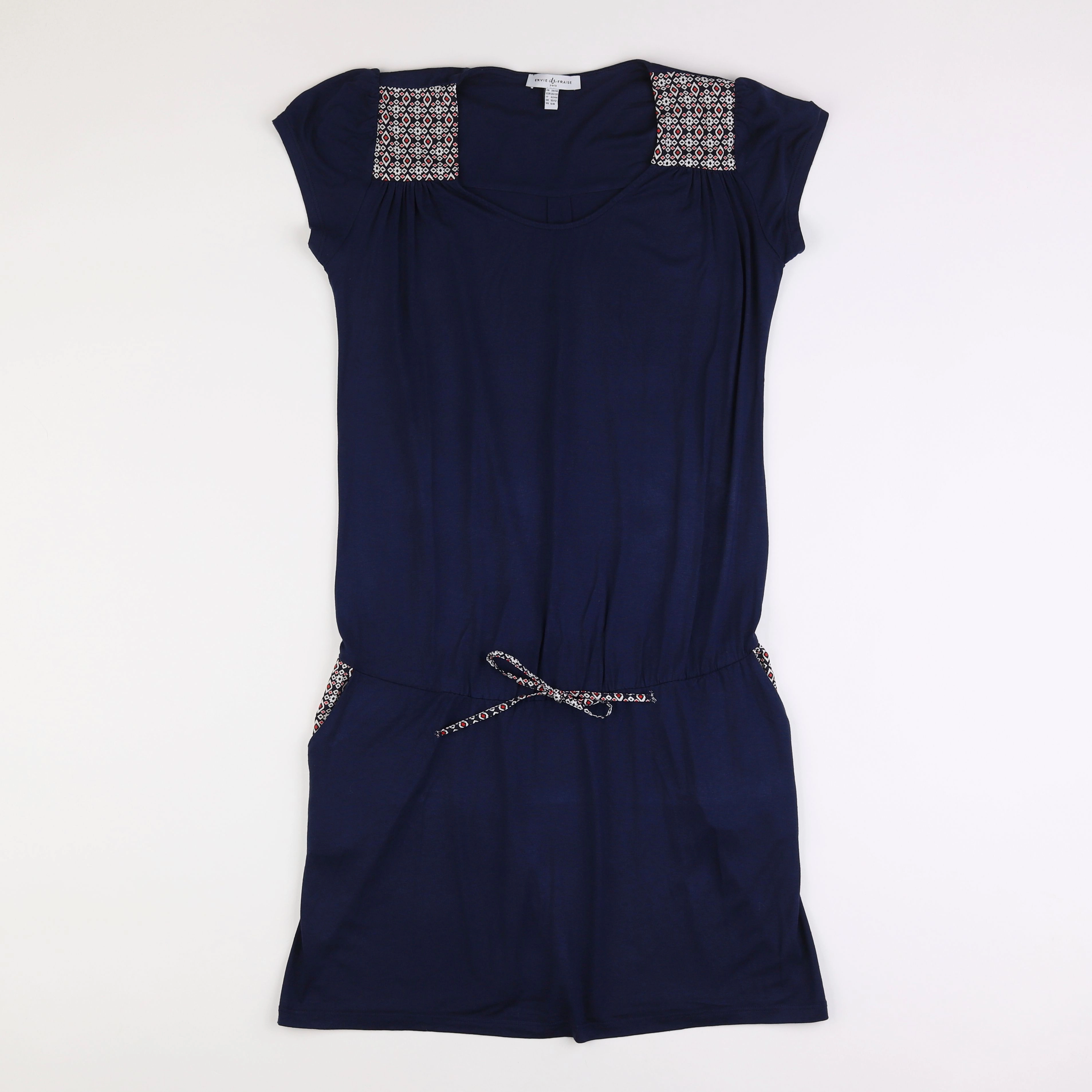 Envie de fraise - robe grossesse bleu - 38 à 40