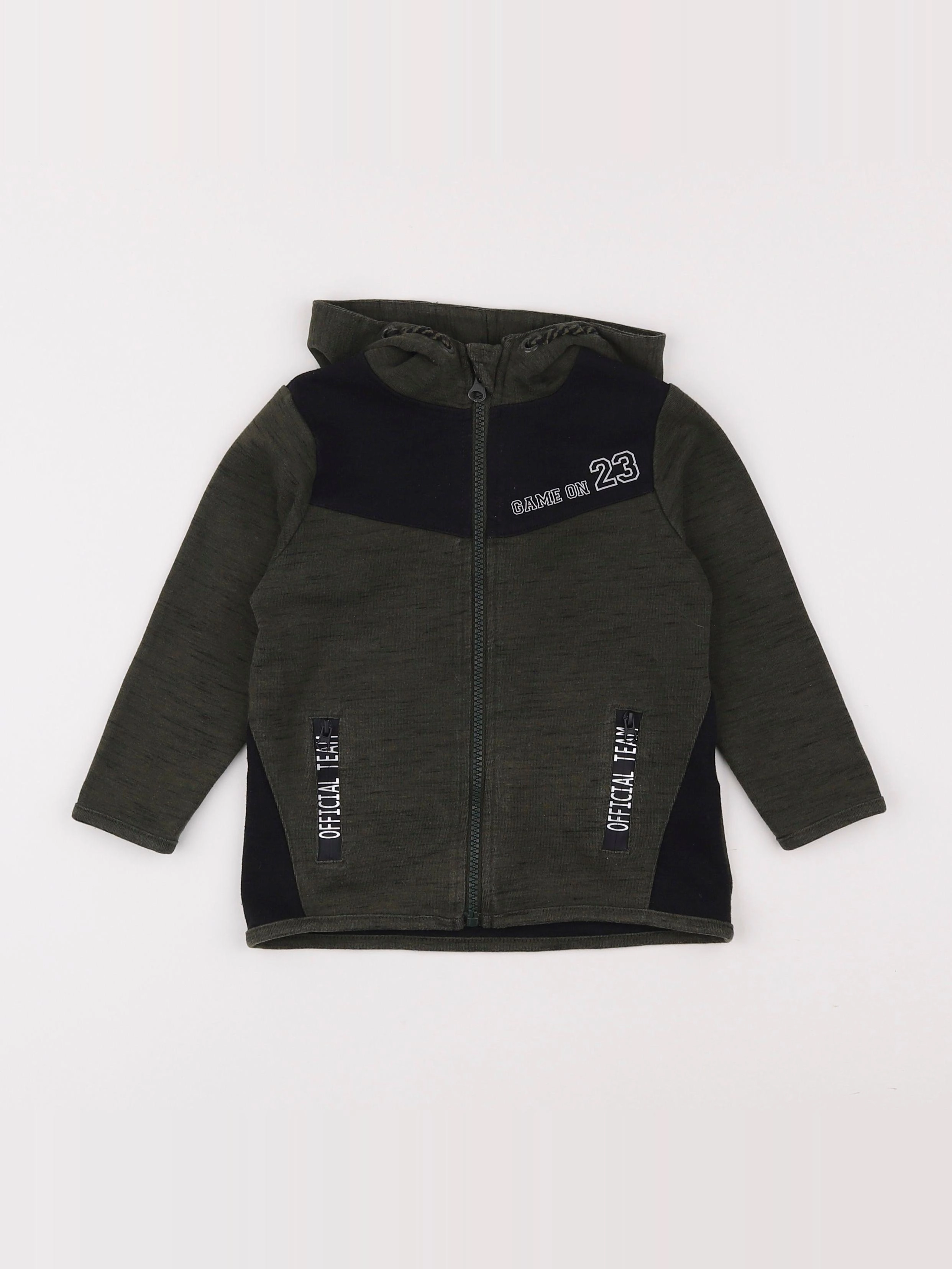Vertbaudet - veste vert - 3 ans