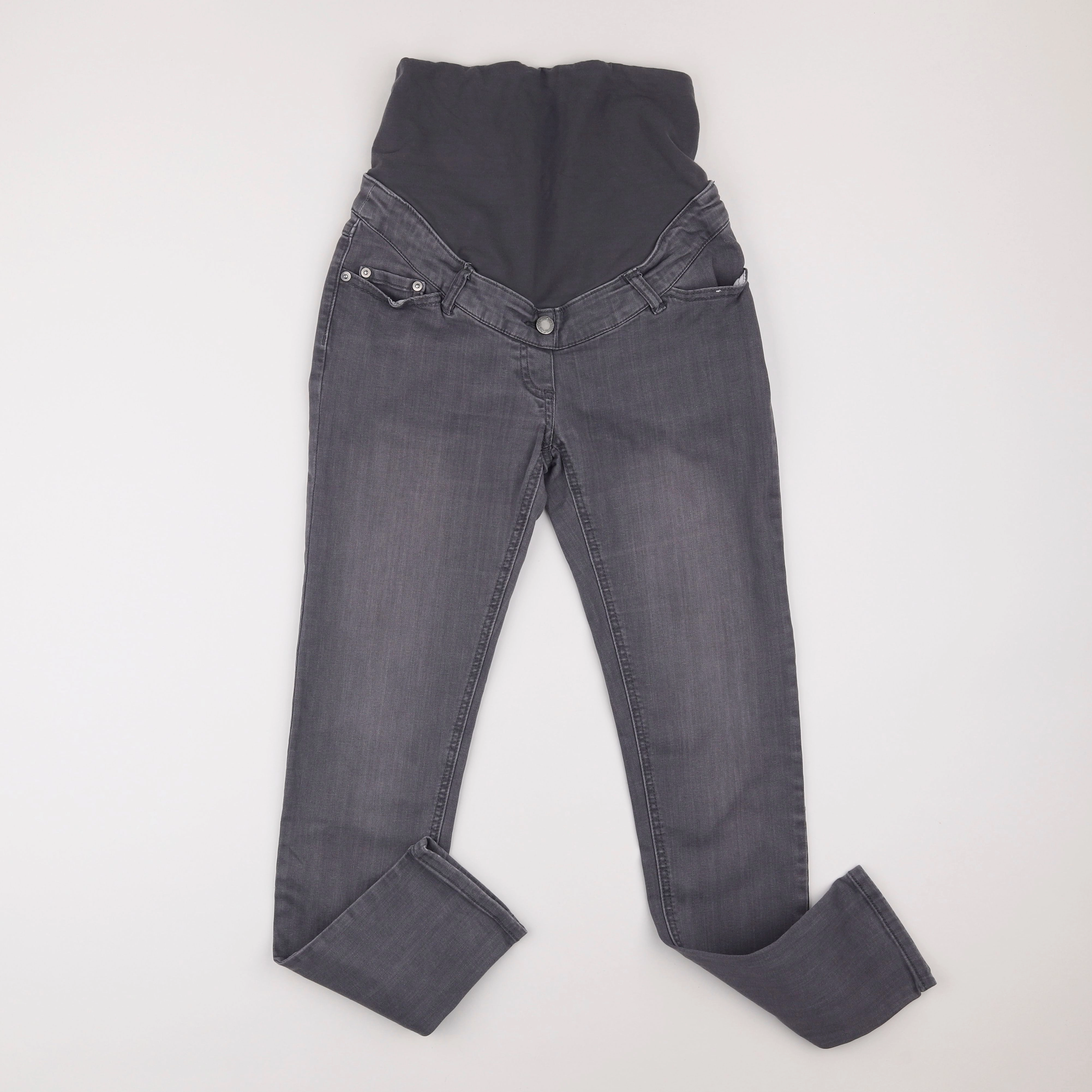 Vertbaudet - jean grossesse gris - 36