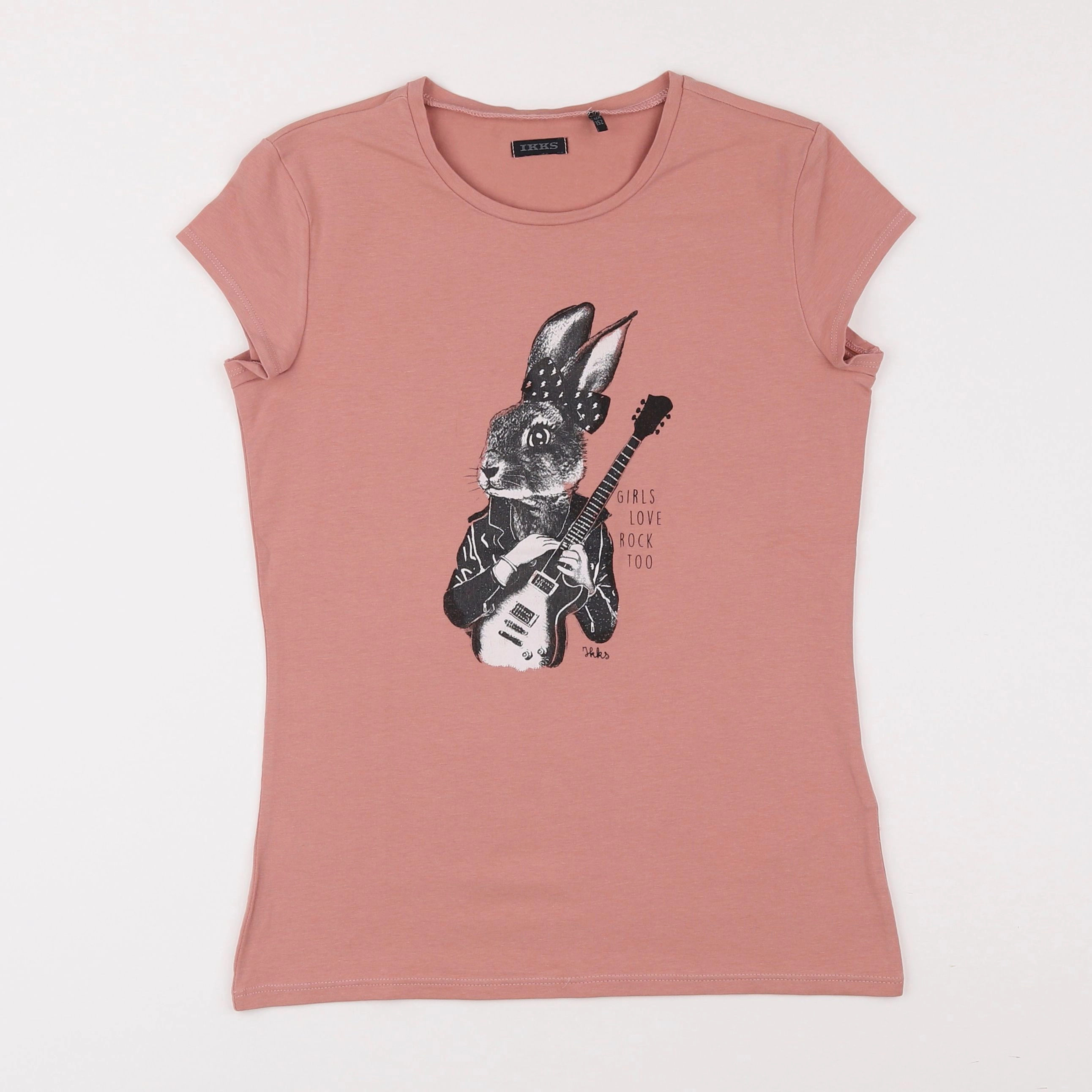 IKKS - tee-shirt rose - 12 ans