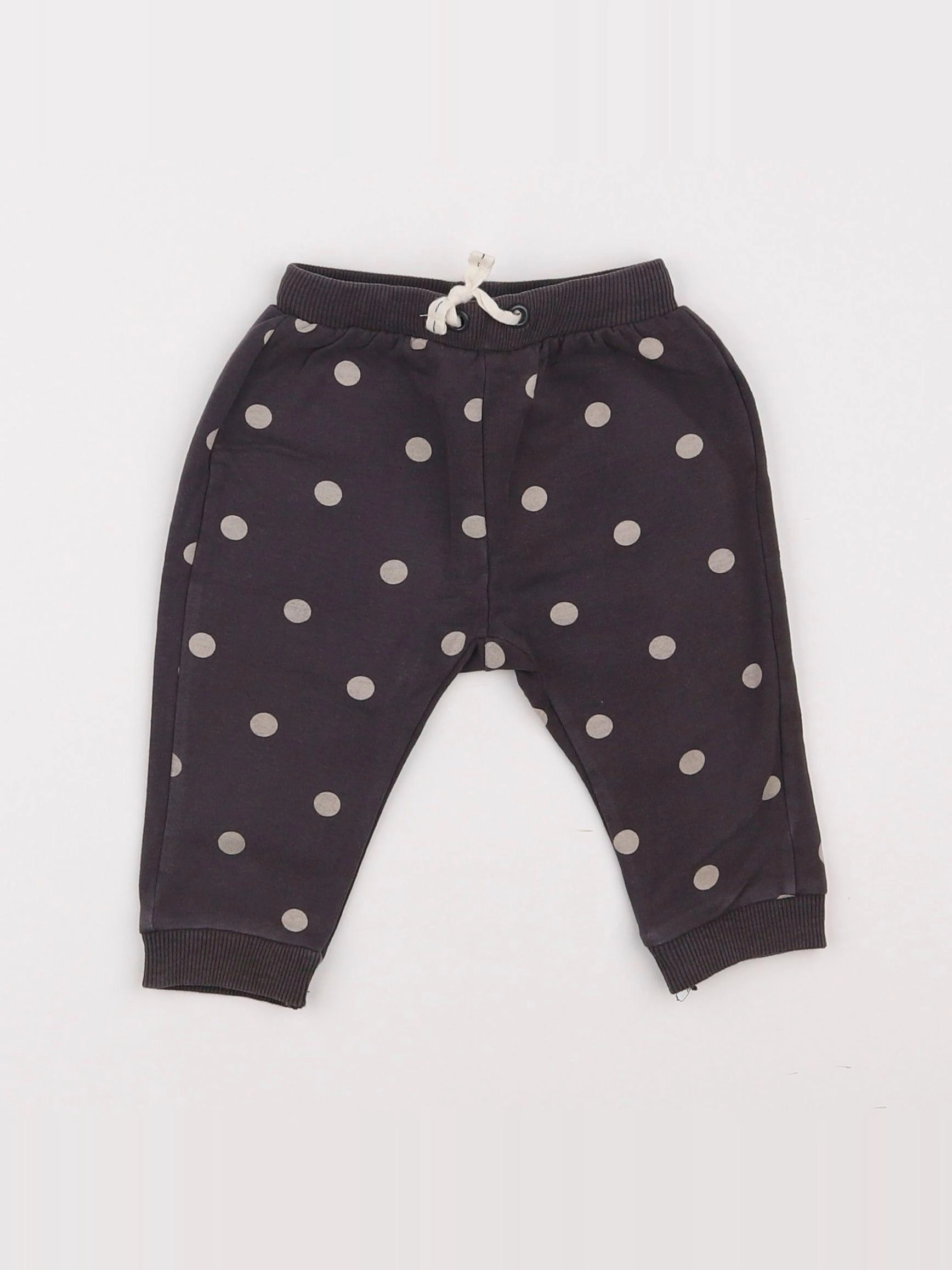 Zara - jogging gris - 6/9 mois
