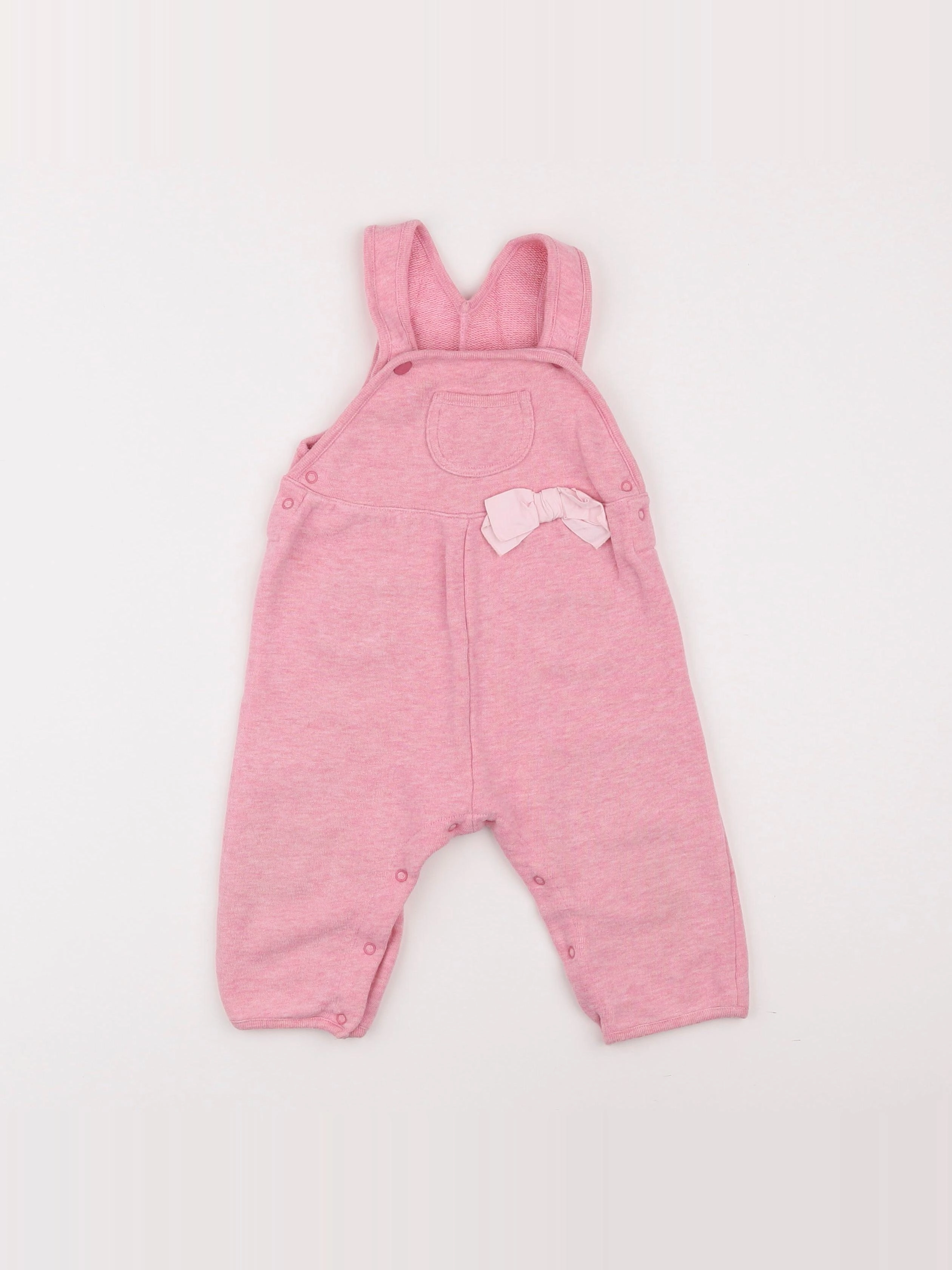 Petit Bateau - salopette rose - 6 mois