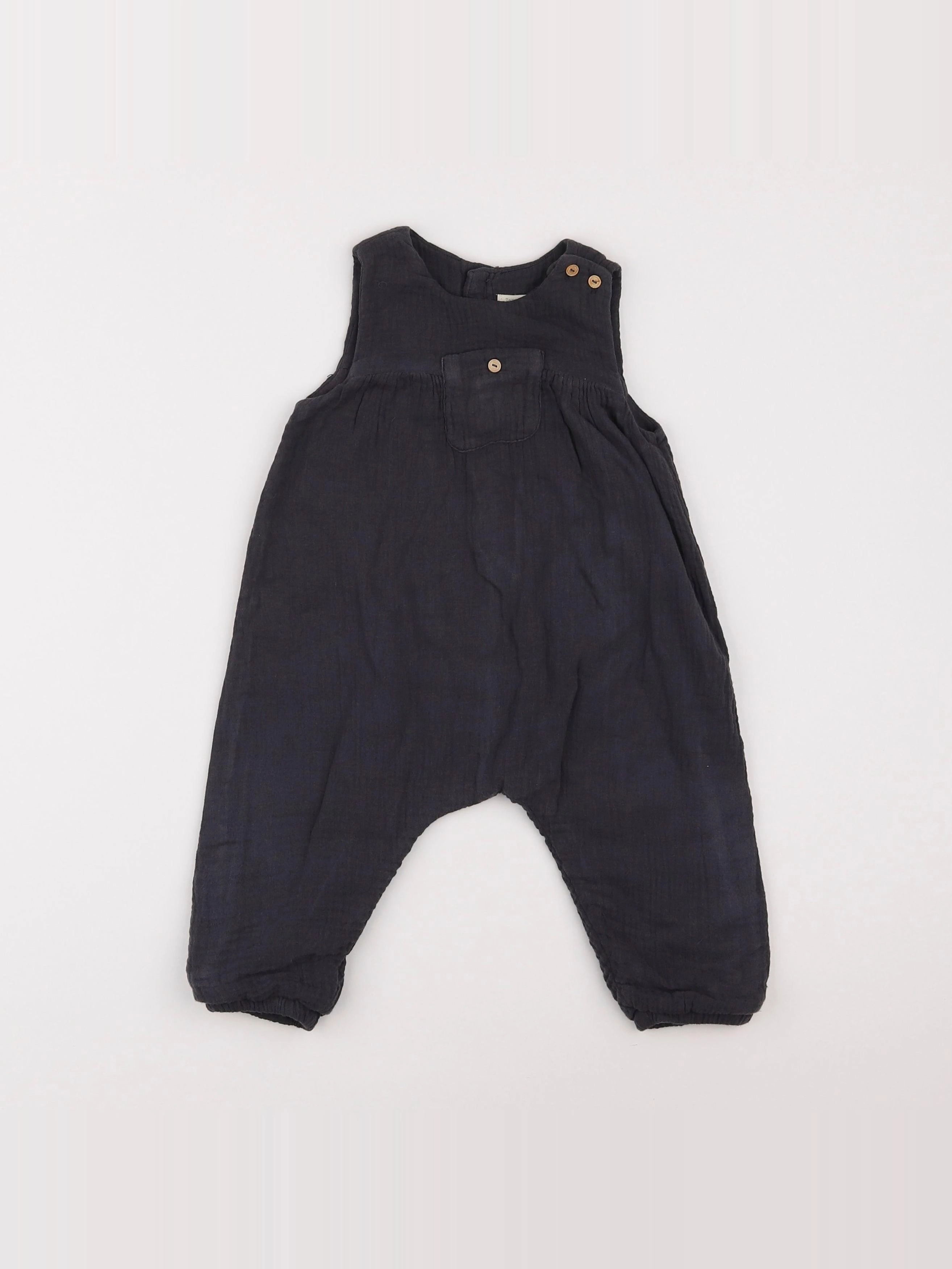 Zara - combinaison gris - 6/9 mois